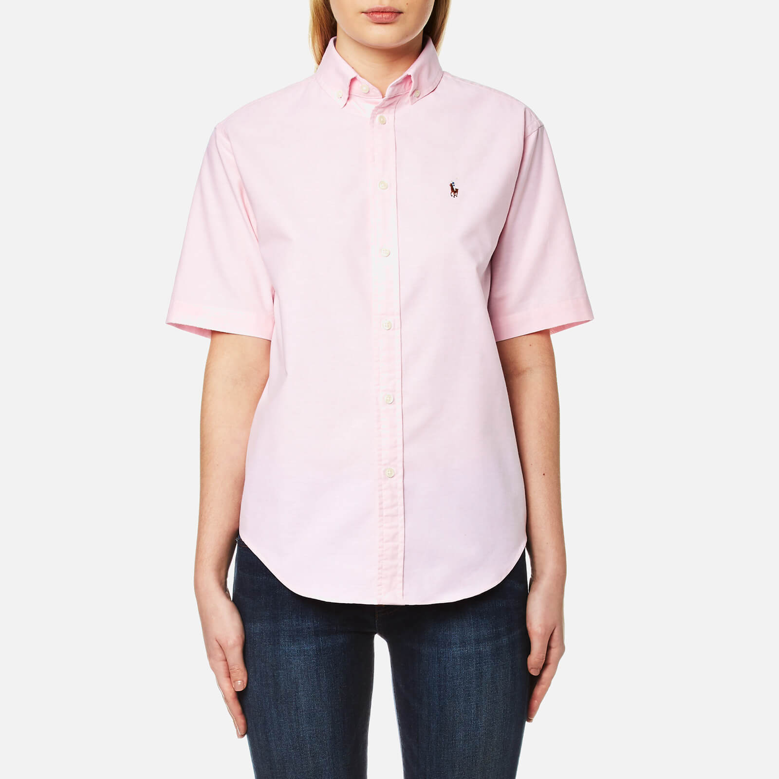 Polo Ralph Lauren Women s Short Sleeve Shirt Deco Pink Coggles