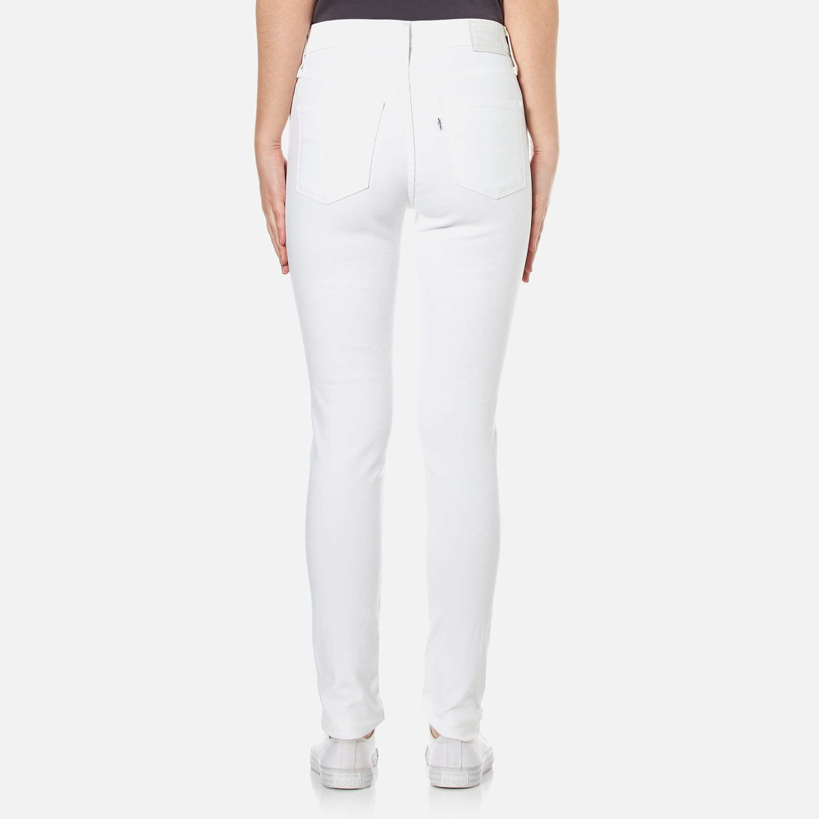 Levi s Women s 721 High Rise Skinny Jeans Western White Coggles