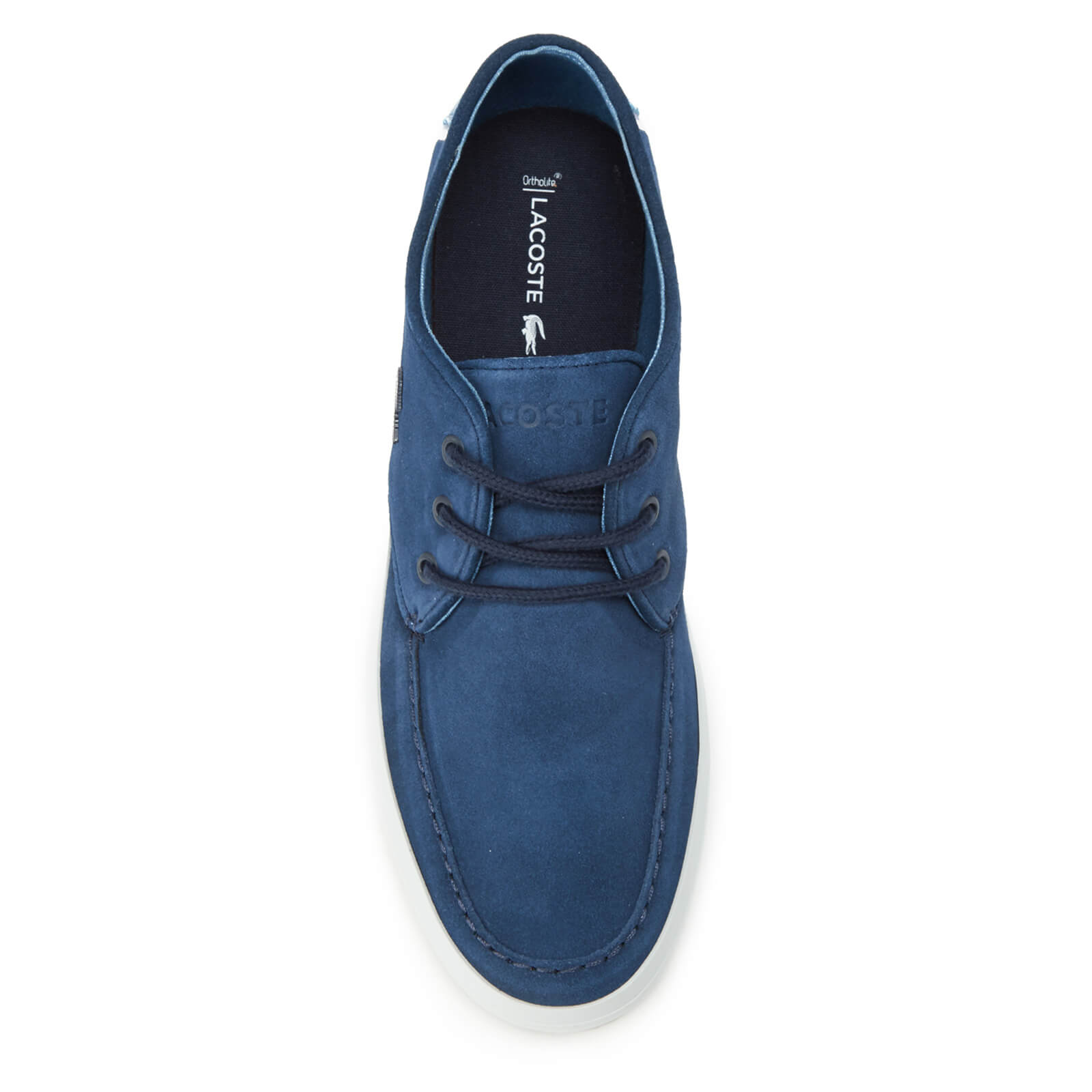 Lacoste Men s Sevrin 316 1 Suede Boat Shoes Navy Coggles
