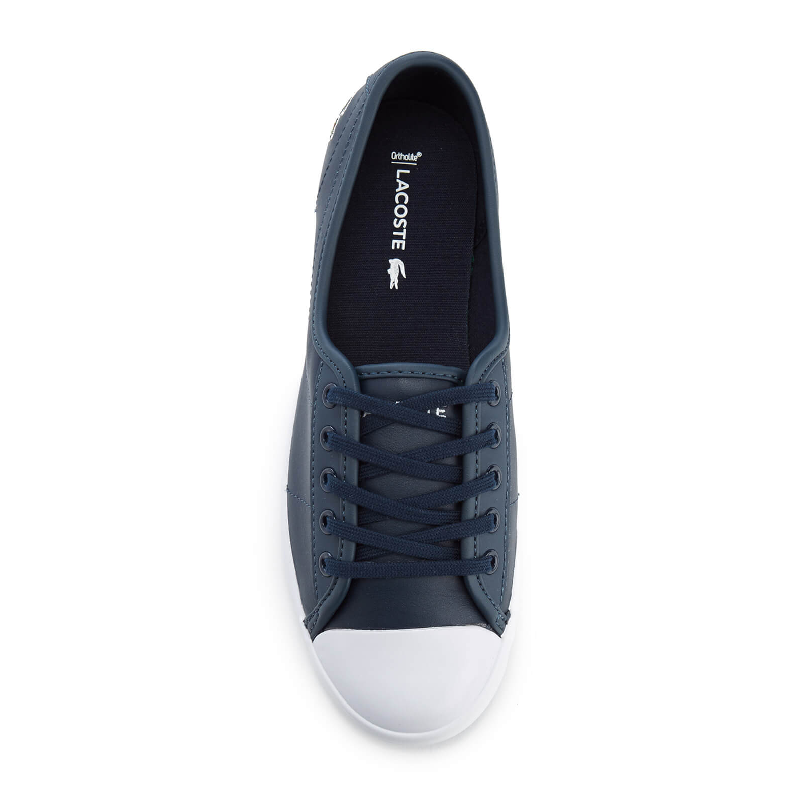 Lacoste Women s Ziane Bl 1 Leather Lace Up Pumps Navy Coggles