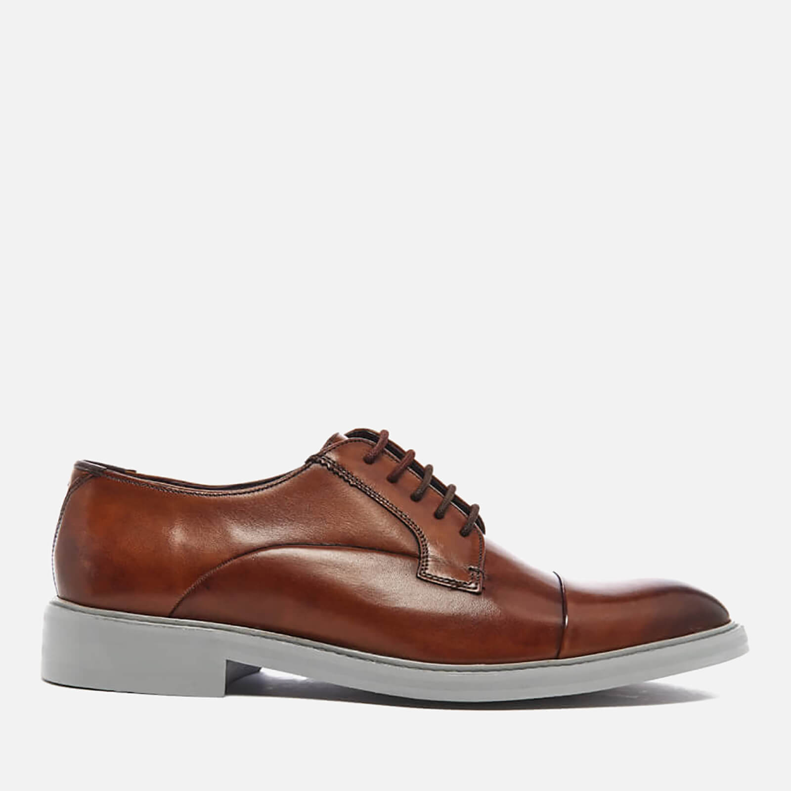 Ted Baker Men s Aokii 2 Leather Toe Cap Derby Shoes Tan