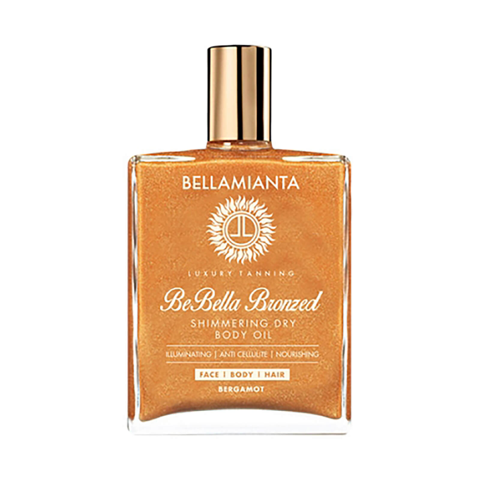 Bellamianta Be Bella Bronzed Shimmering Dry Body Oil 50ml
