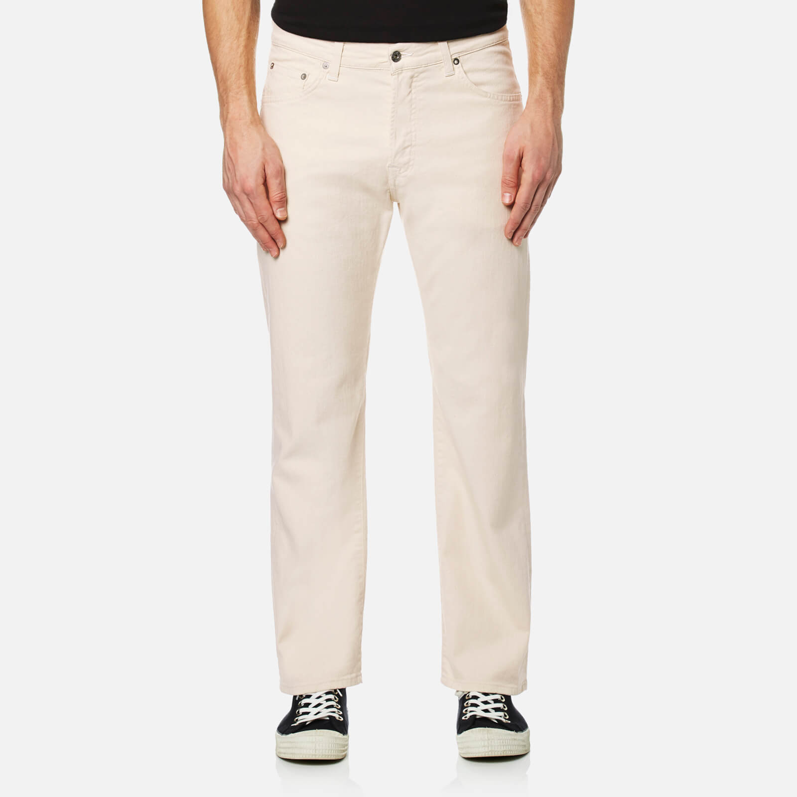 Edwin Men's ED-30 Loose Straight Cropped Jeans - Natural | Coggles