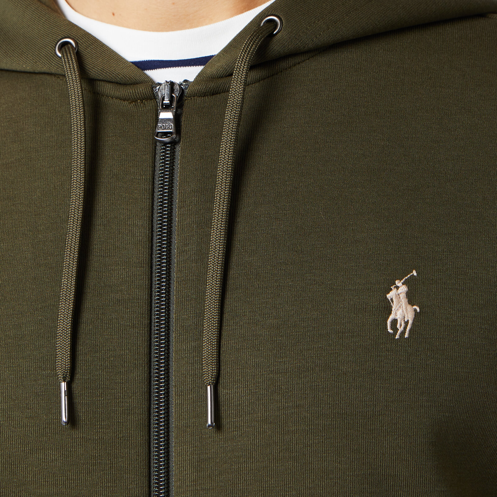 Polo Ralph Lauren Men s Double Knit Full Zip Hoodie Company Olive S Coggles