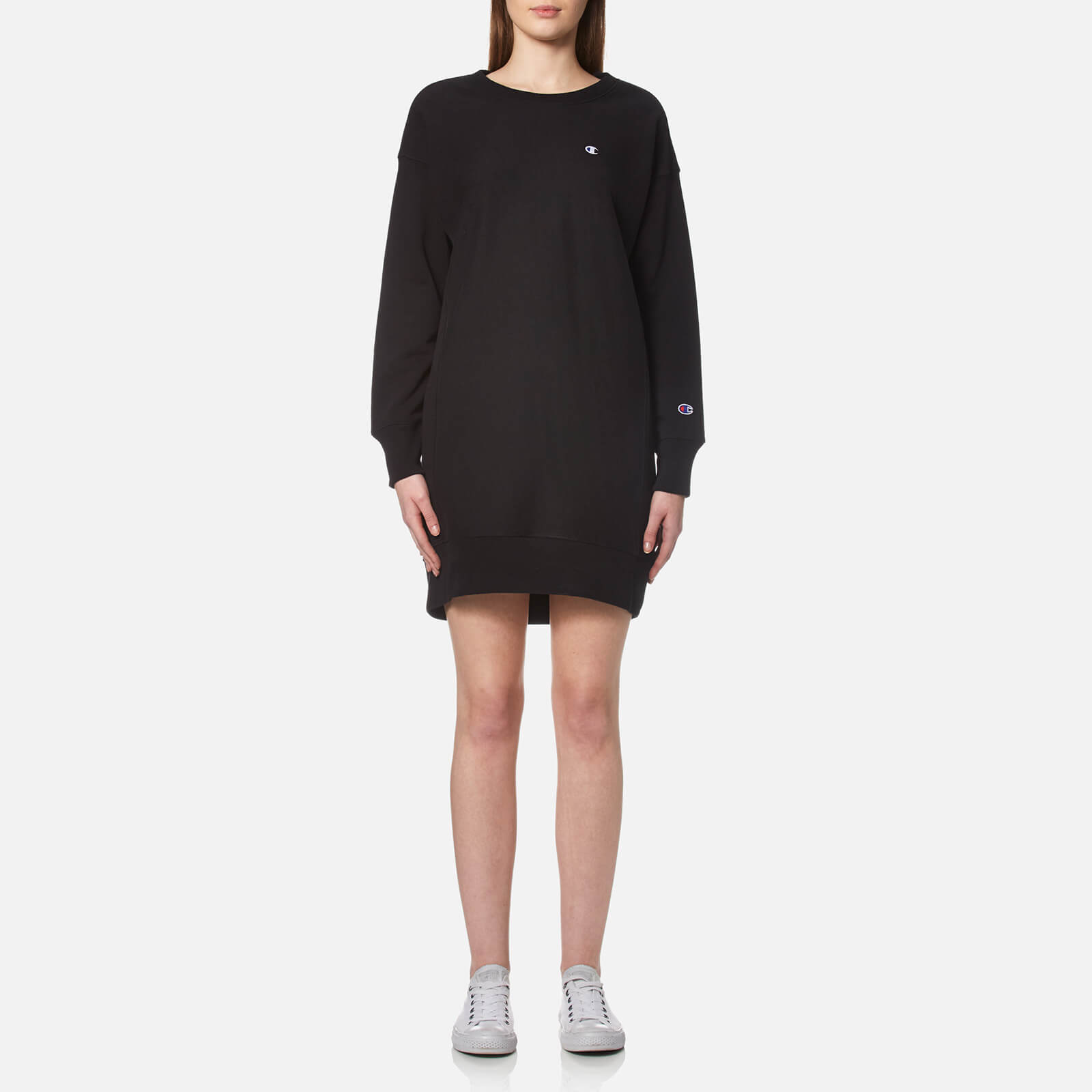 Champion Women s Long Sleeve Dress Black S Coggles