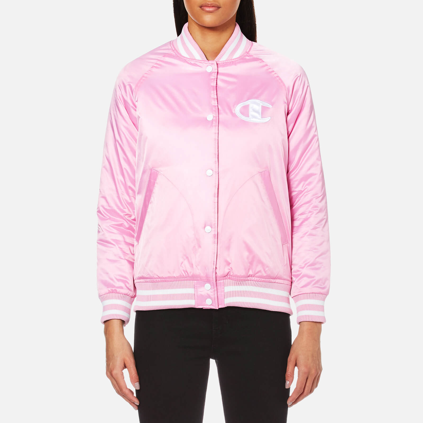 Champion Women s Bomber Jacket Pink Coggles