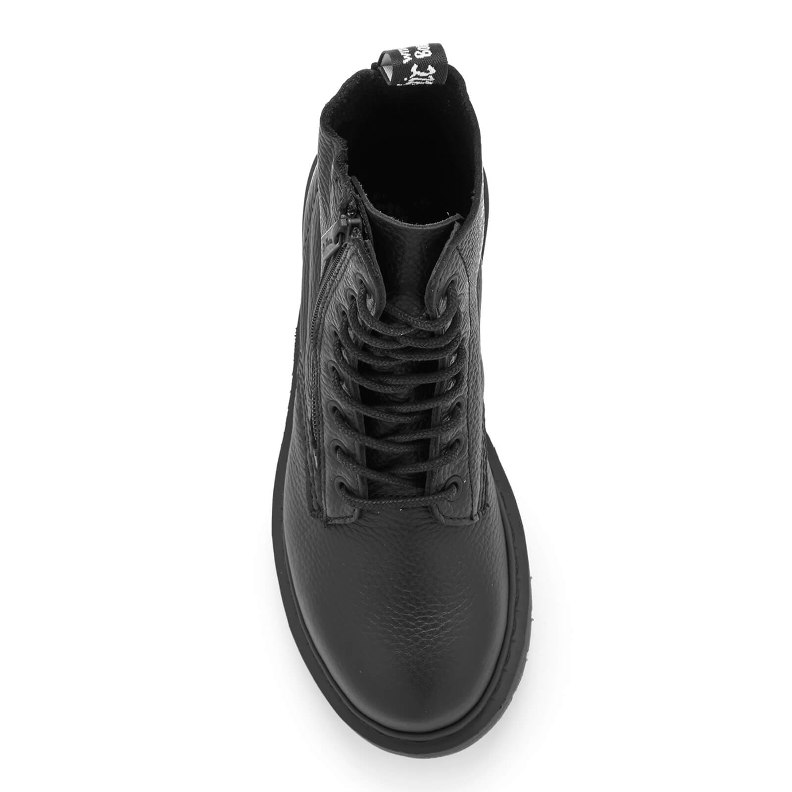Dr. Martens Women s Pascal Aunt Sally Leather Xip 8 Eye Boots Black Allsole