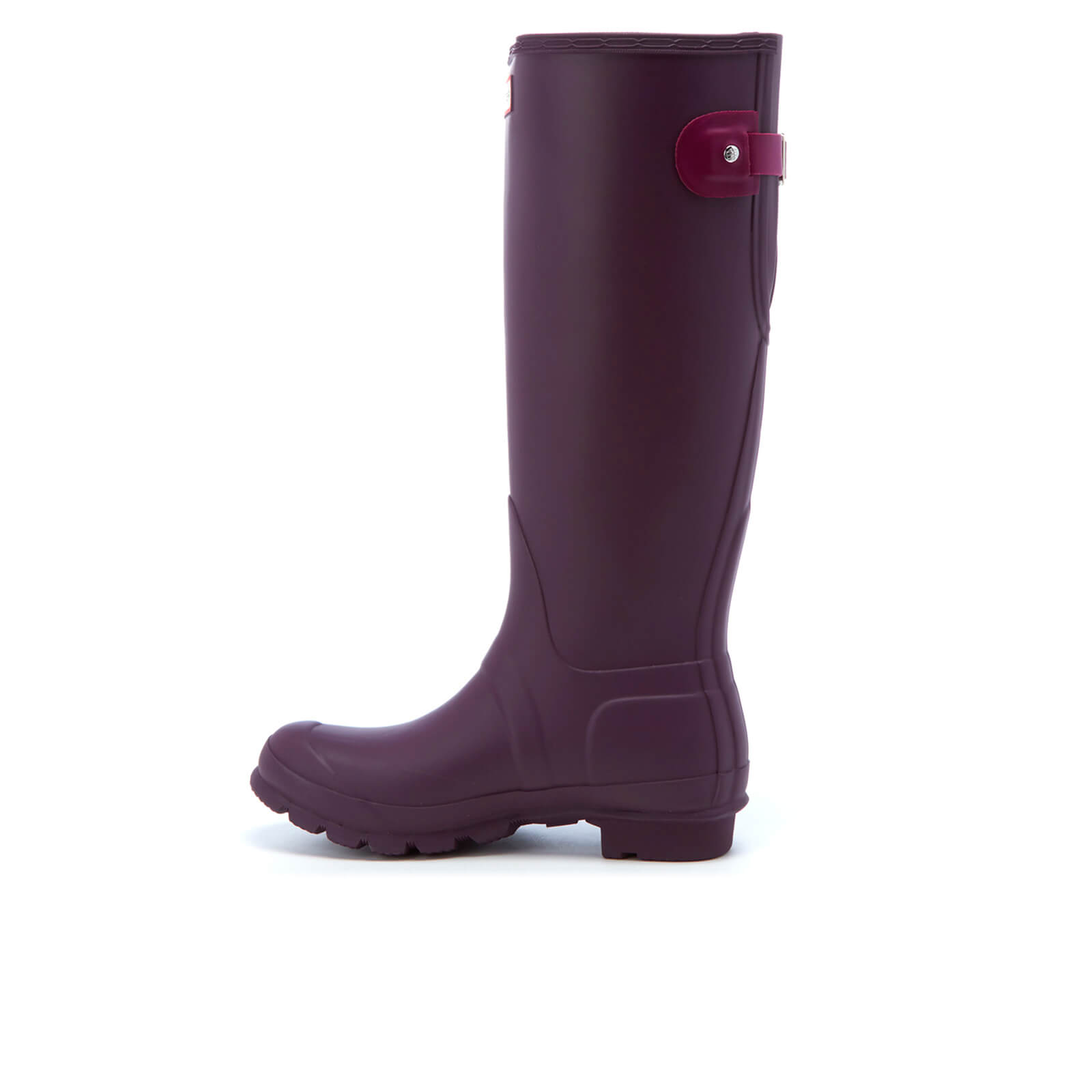 Hunter Women s Original Back Adjustable Wellies Black Grape