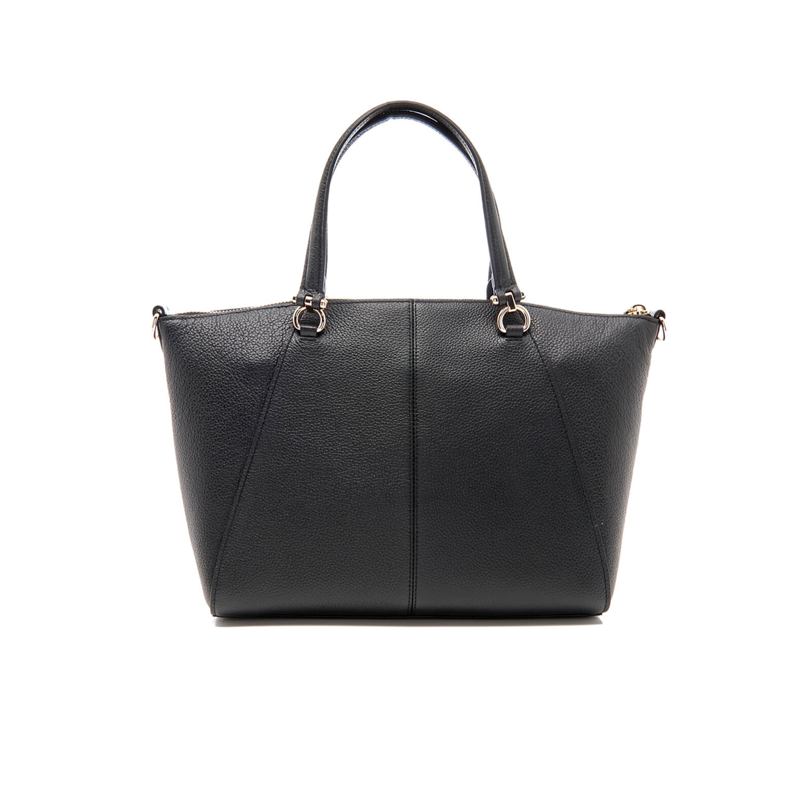Coach black 2024 prairie leather satchel
