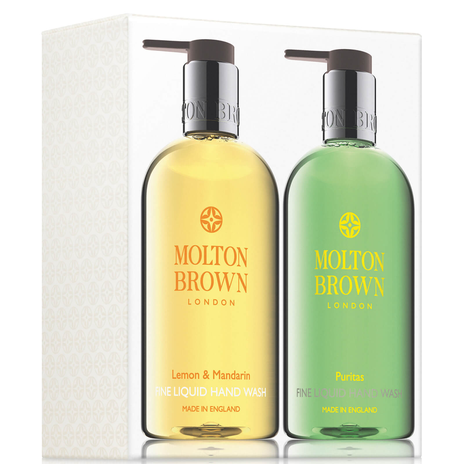 Molton Brown Lemon, Mandarin and Puritas Hand Wash Set 2 x 300ml
