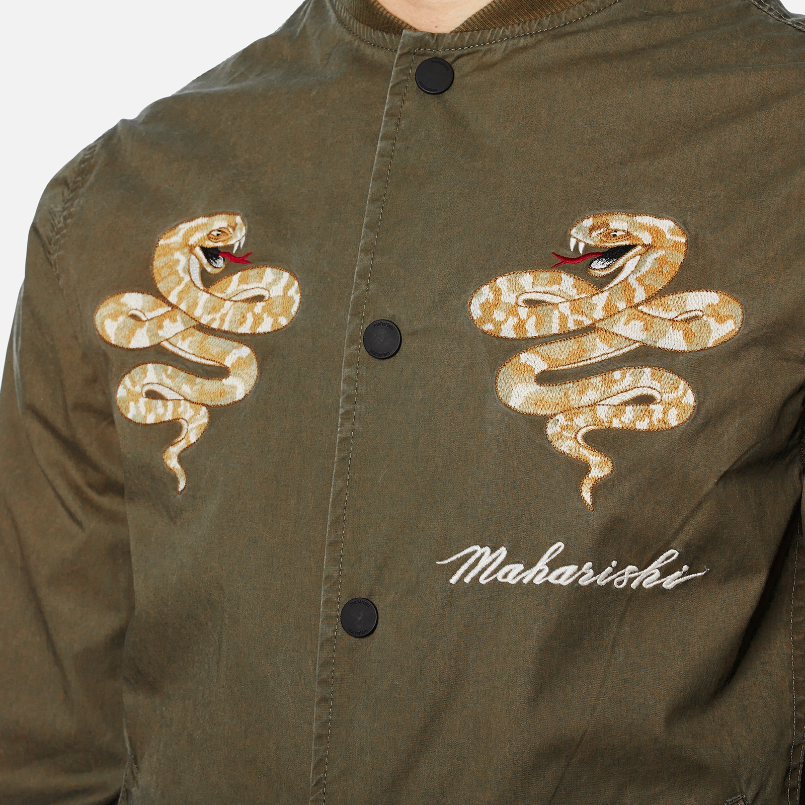 Maharishi Men s Madder Tour Jacket Maha Olive Coggles