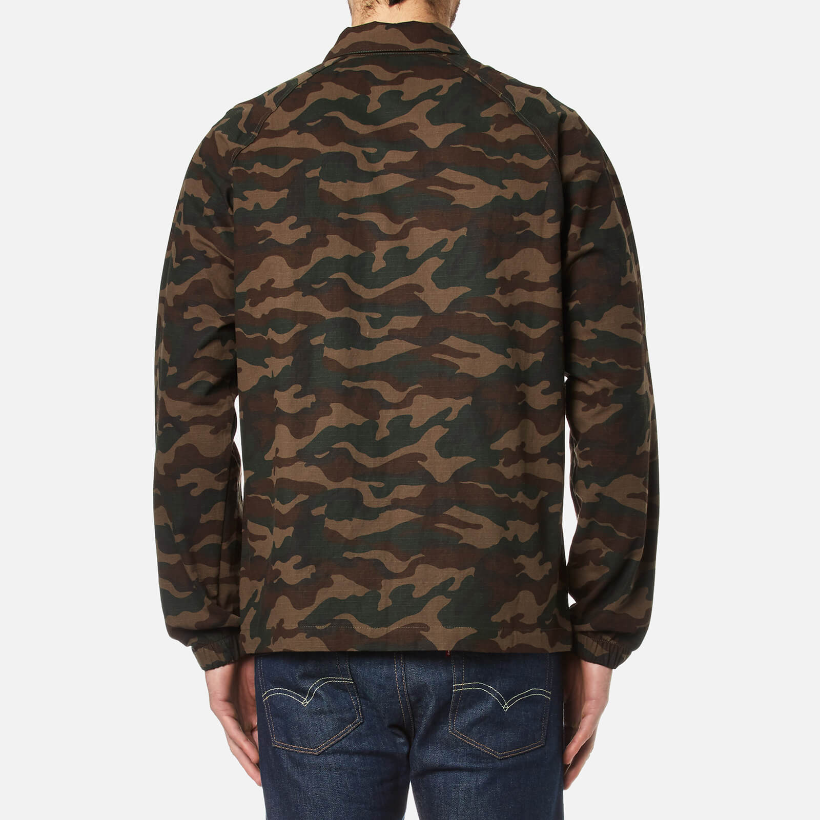 Penfield Men s Howard Camo Coach Jacket Olive Coggles