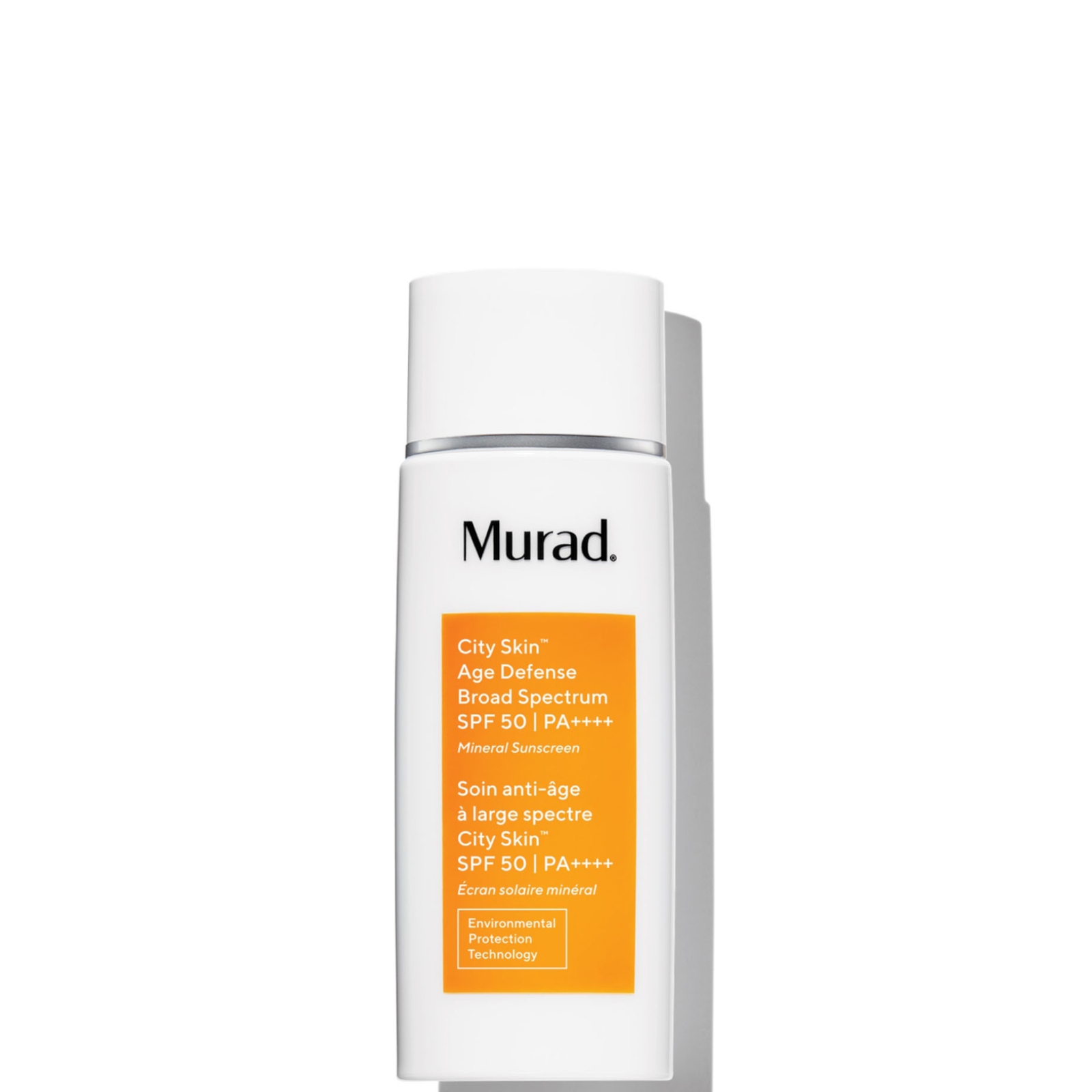 Protector solar de amplio espectro City Skin Age Defense Broad Spectrum SPF 50 PA ++++ de Murad
