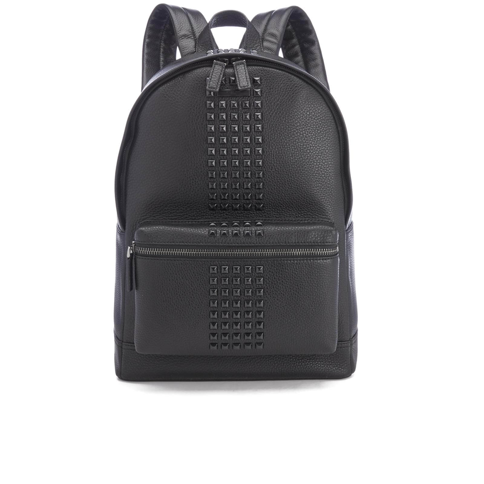 Studded black backpack cheap