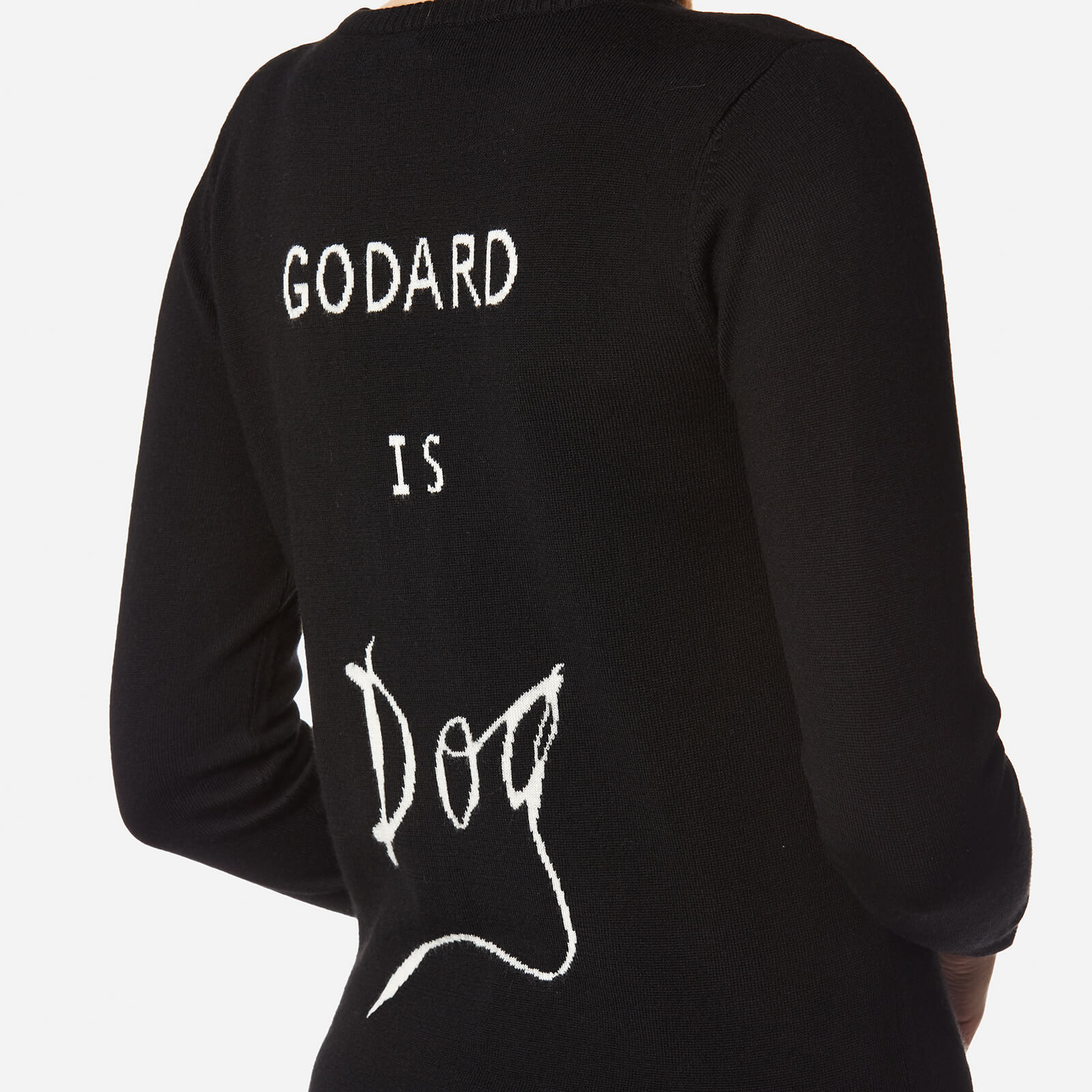 Bella Freud Women s Ginsberg is God Jumper Black Coggles