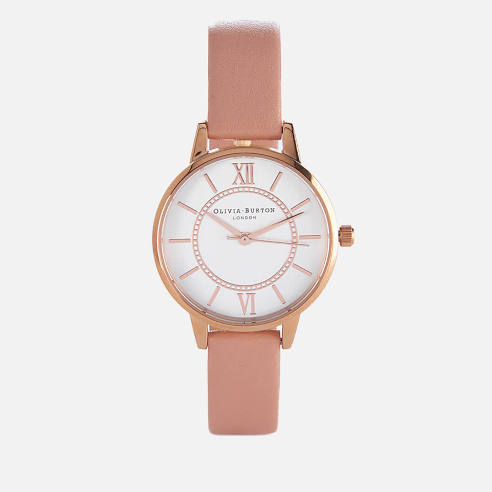 Olivia Burton Women s Wonderland Dusty Pink Mix Watch Rose Gold Pink Coggles