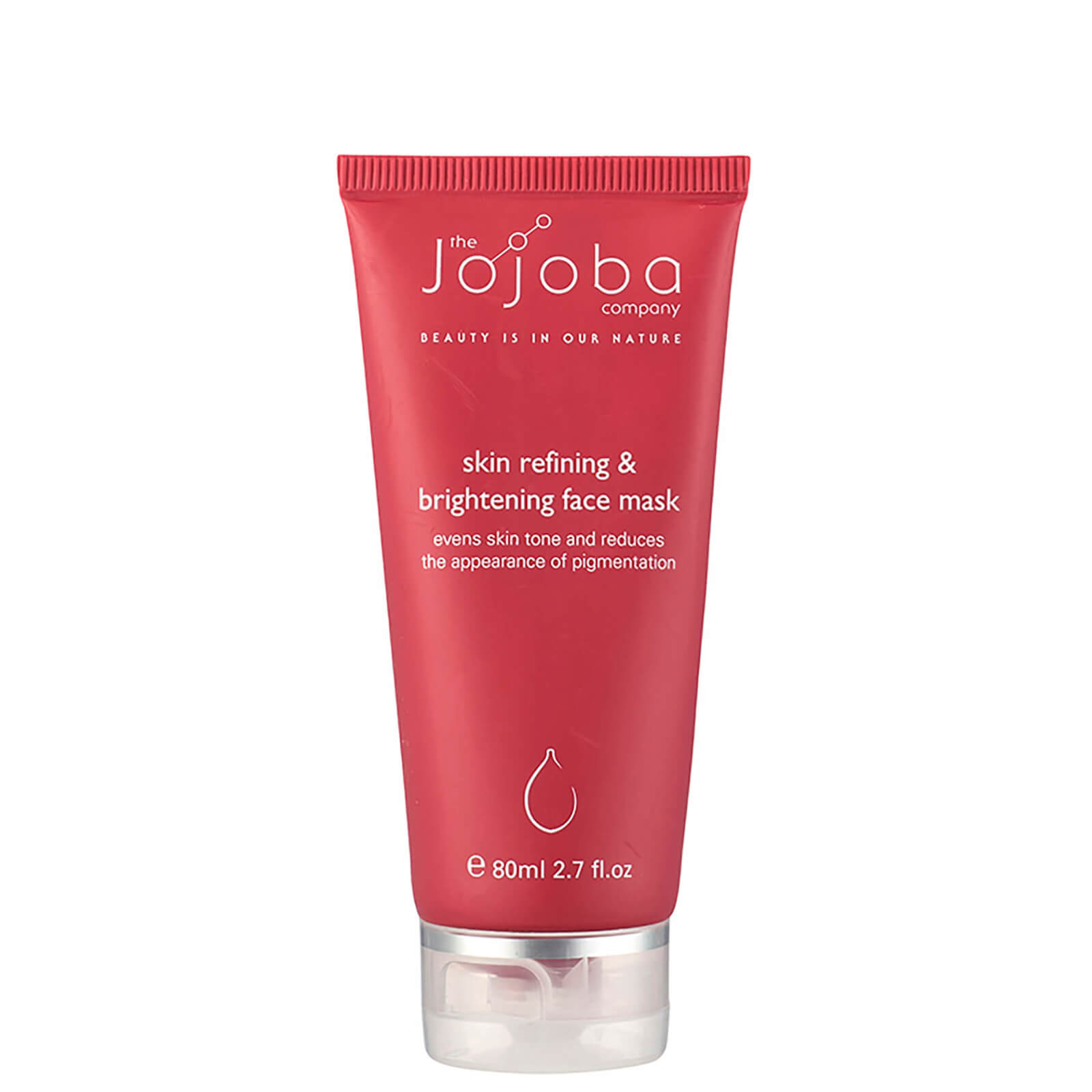 Mascarilla facial para iluminar y refinar la piel de The Jojoba Company 80 ml