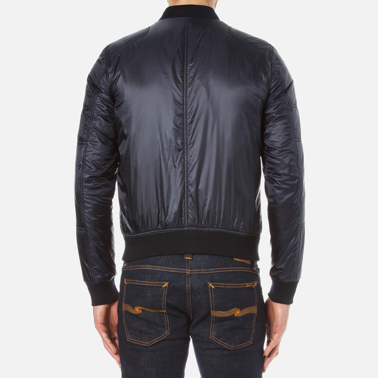 Belstaff Men's Stonefield Blouson Jacket - Dark Ink | Coggles Belstaff Men's Stonefield Blouson Jacket - Dark Ink | Coggles