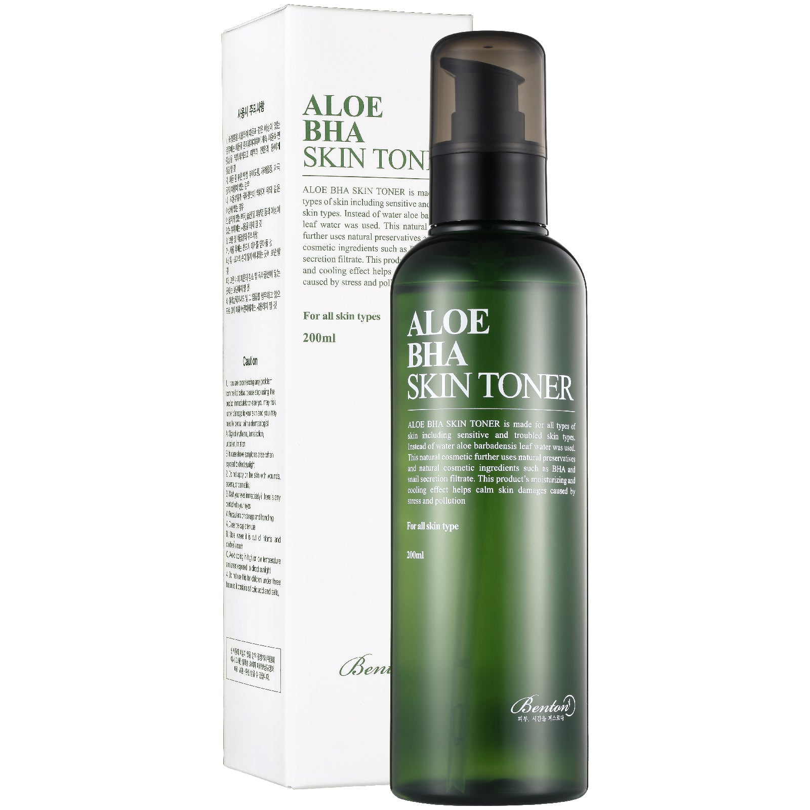 Benton Aloe BHA Skin Toner 200ml | LOOKFANTASTIC