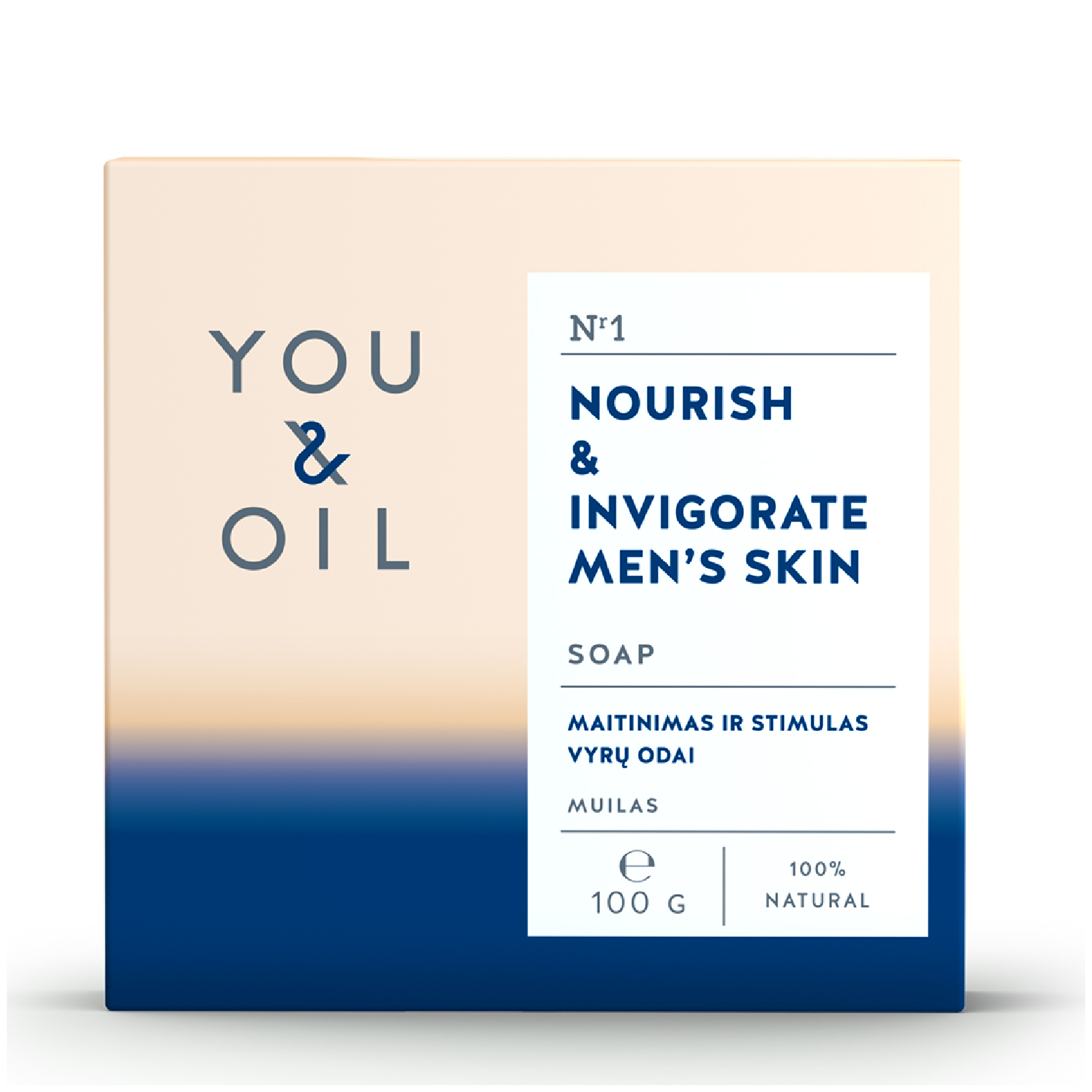 You & Oil Nourish & Invigorate Soap for Men 100g
