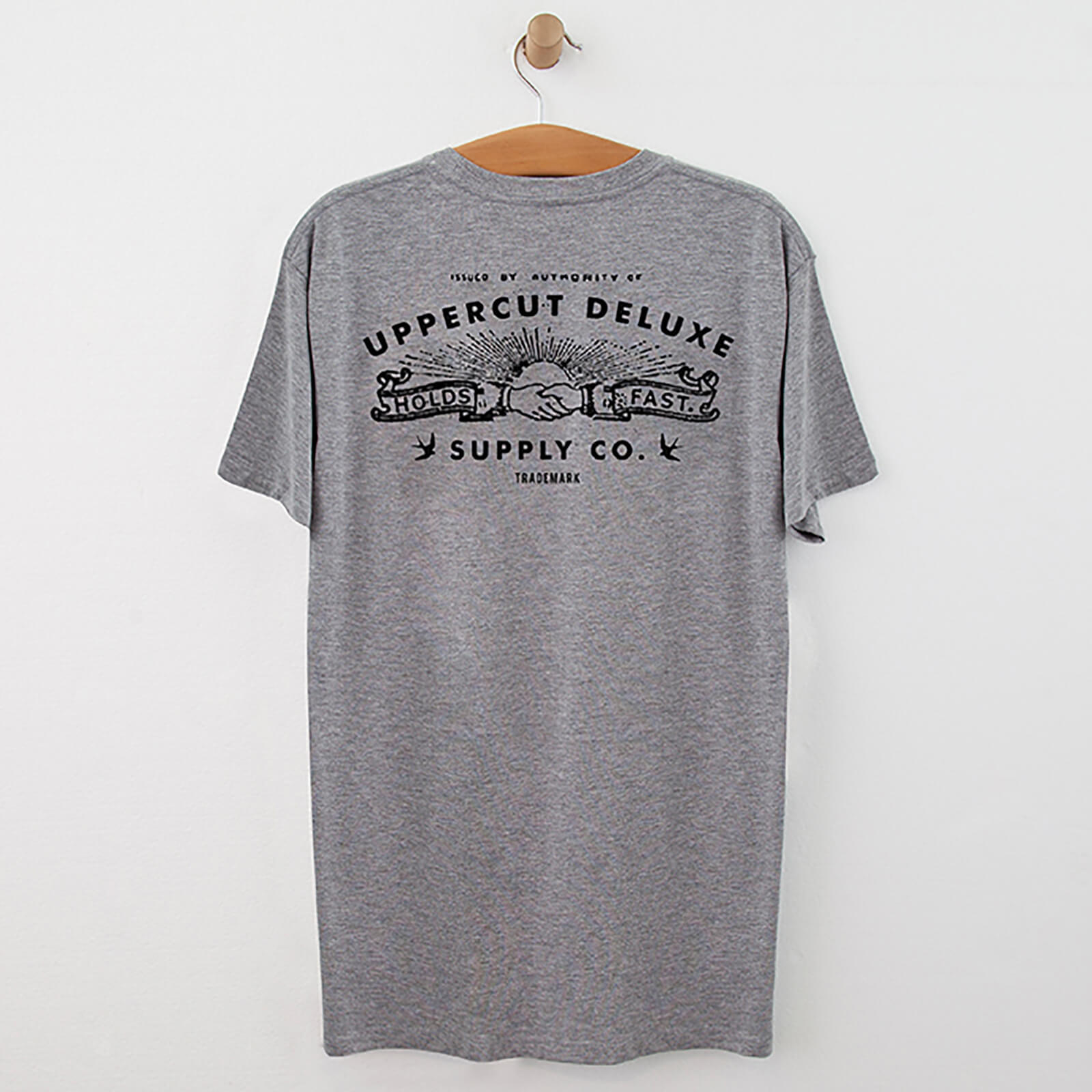 Uppercut Union T-Shirt - Grey/Black Print