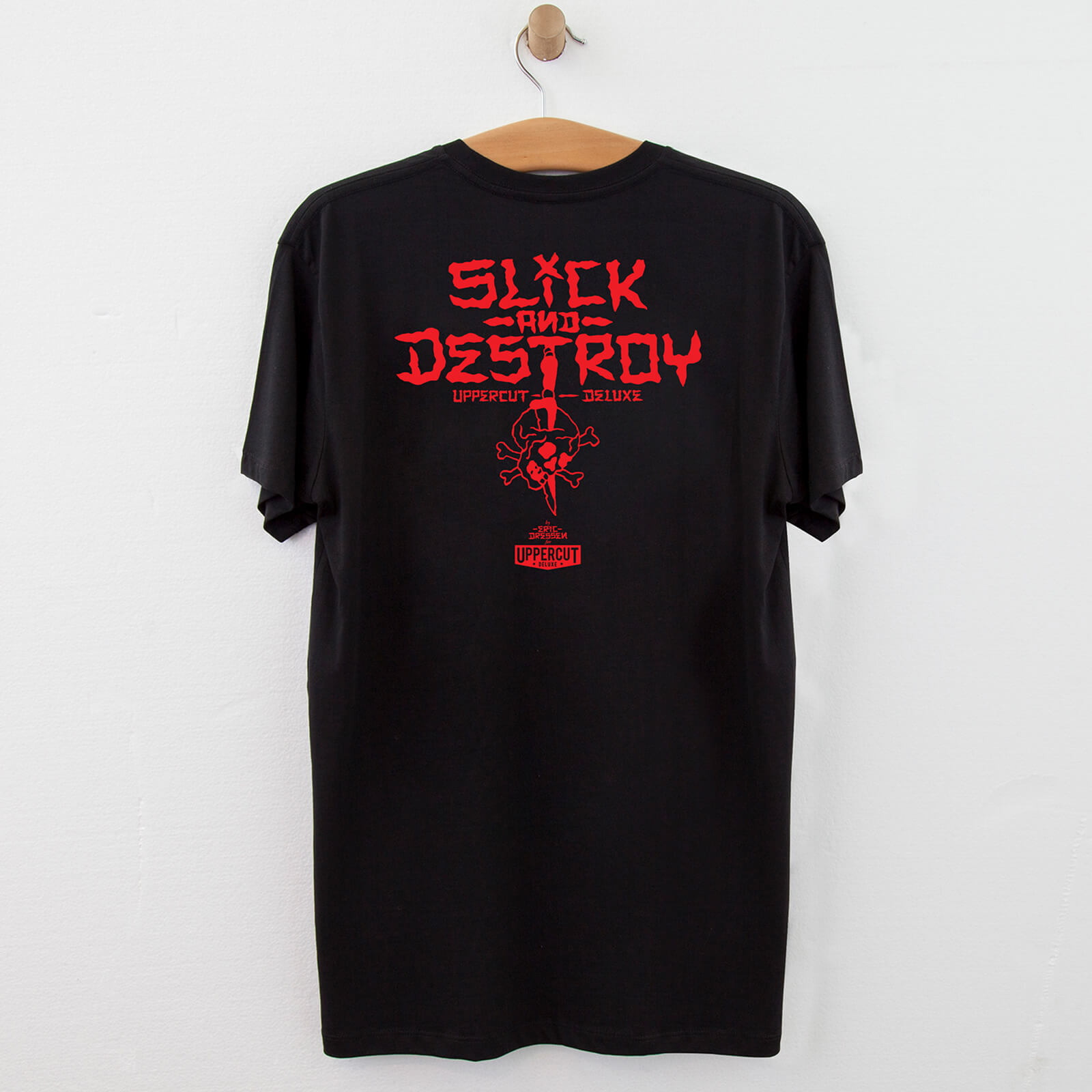Uppercut Slick and Destroy T-Shirt - Black/Grey