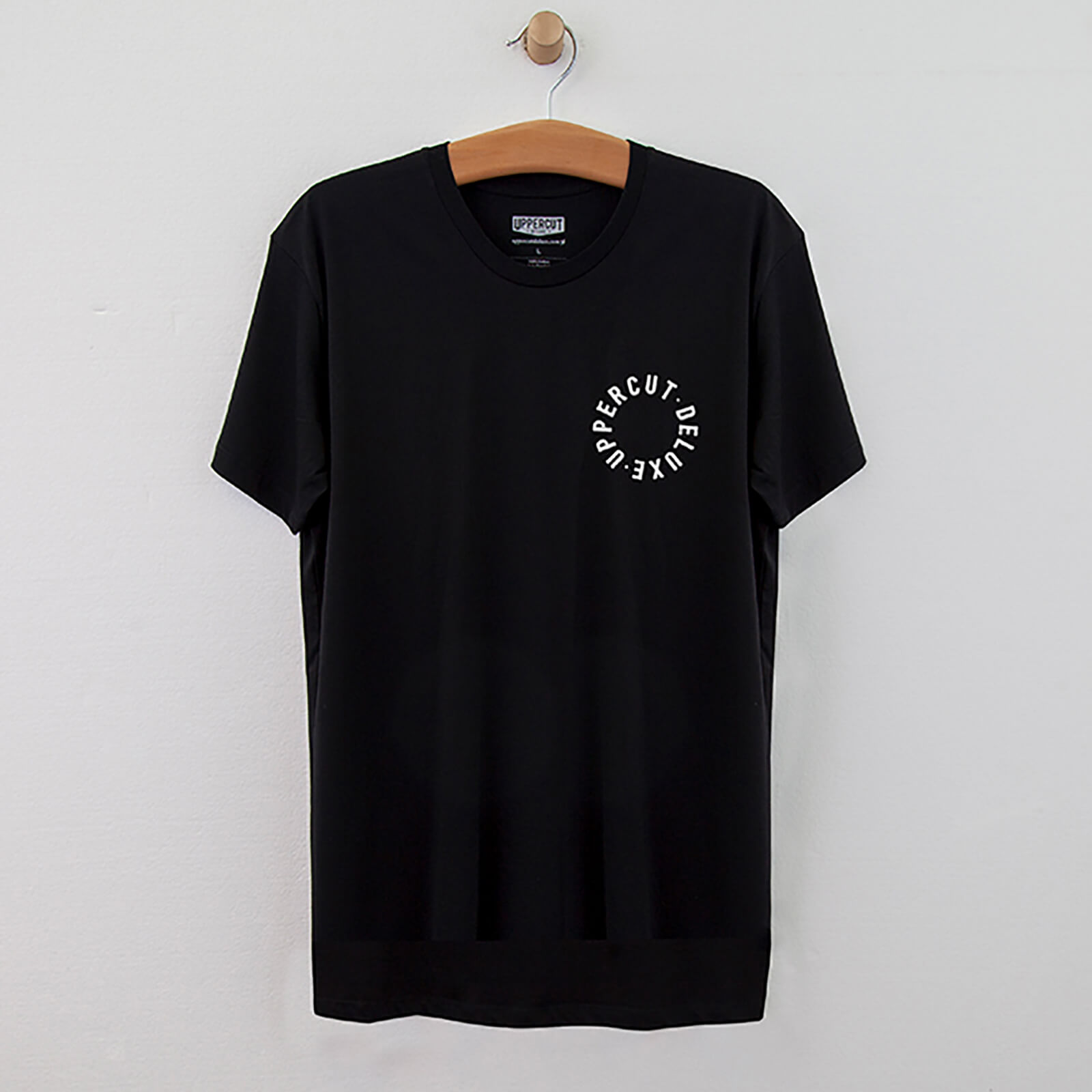 Uppercut Stay Bold Script T-Shirt - Black/White Print