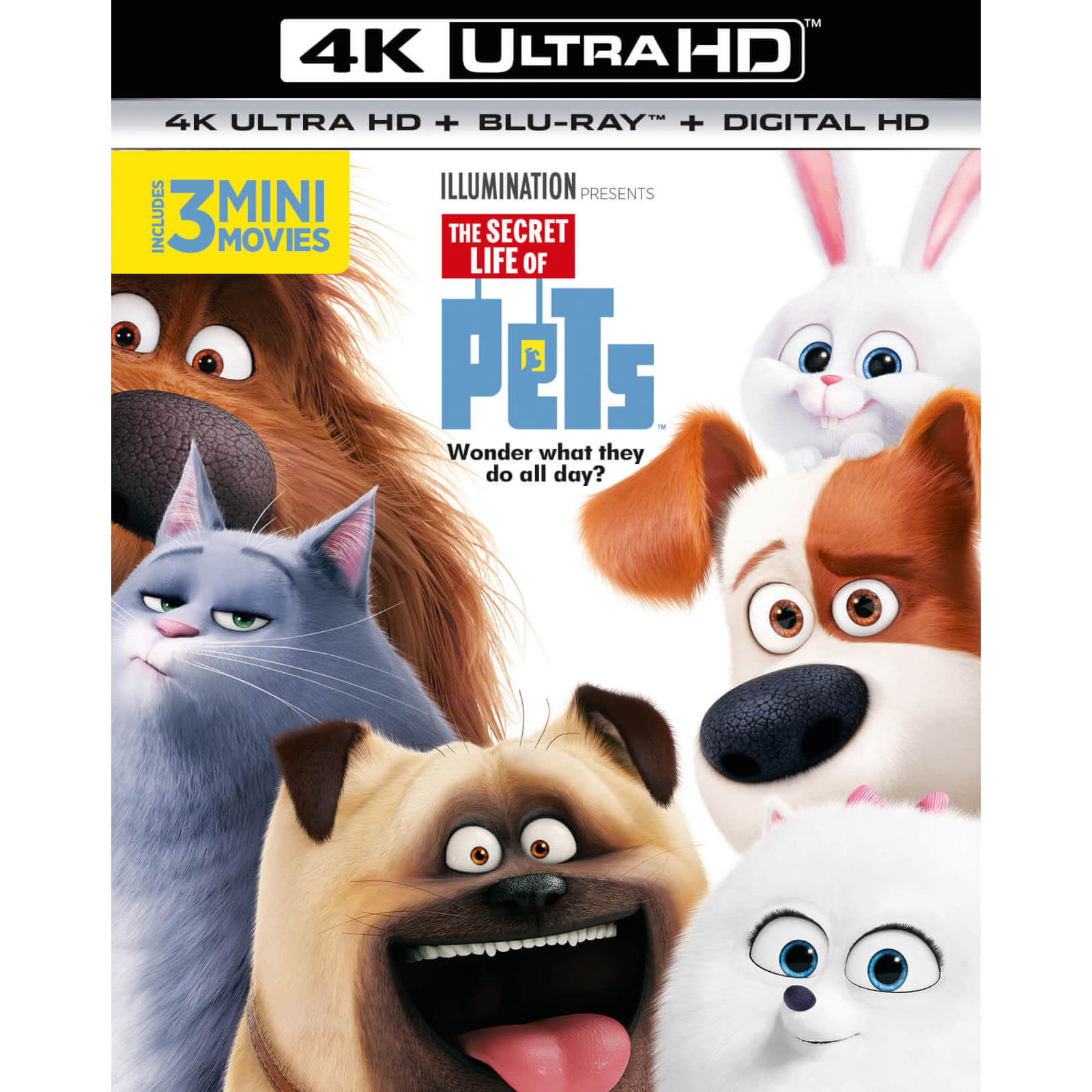 The Secret Life Of Pets - 4K Ultra HD | Zavvi UK