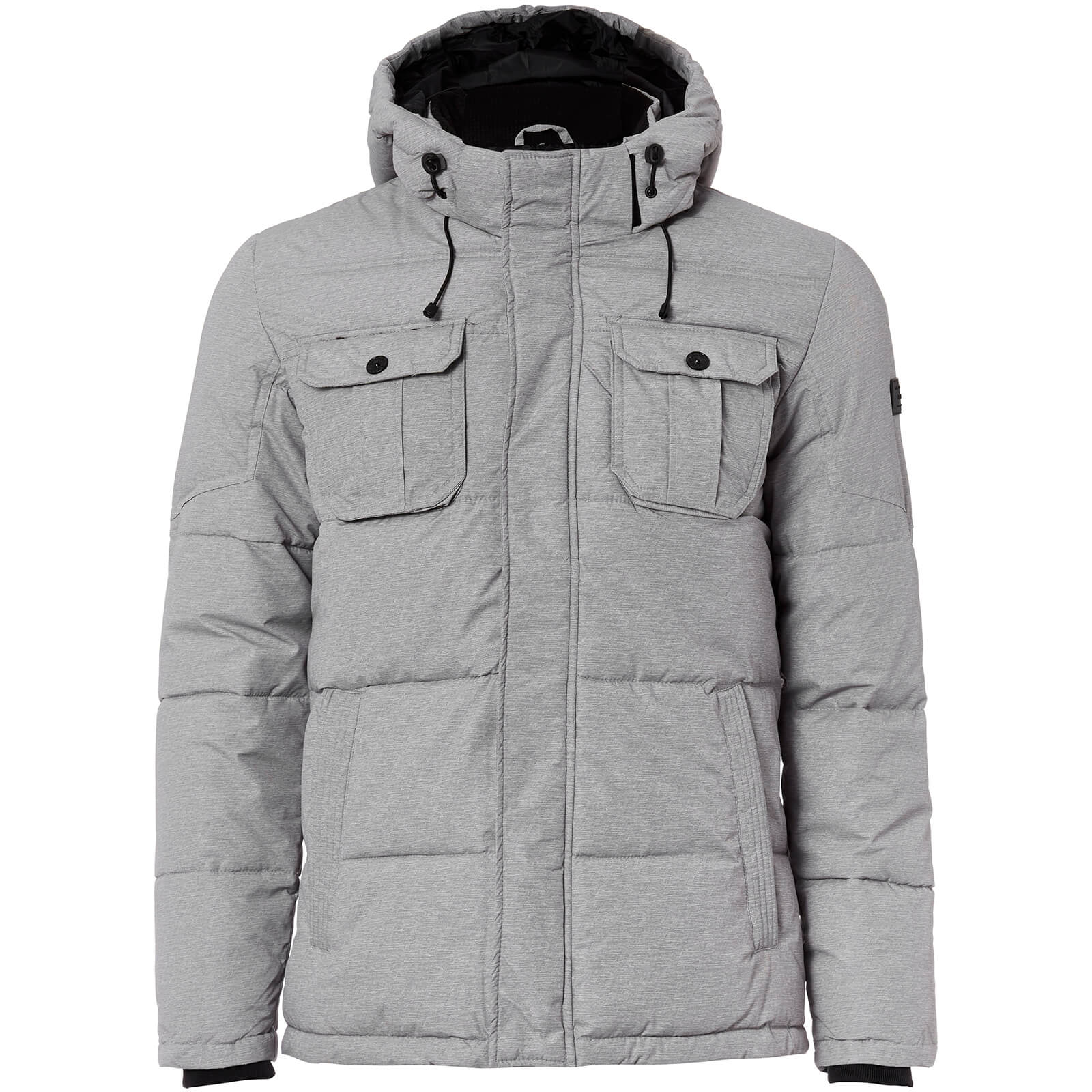 Jack & Jones Core Men's Wills Ultimate Padded Jacket - Light Grey