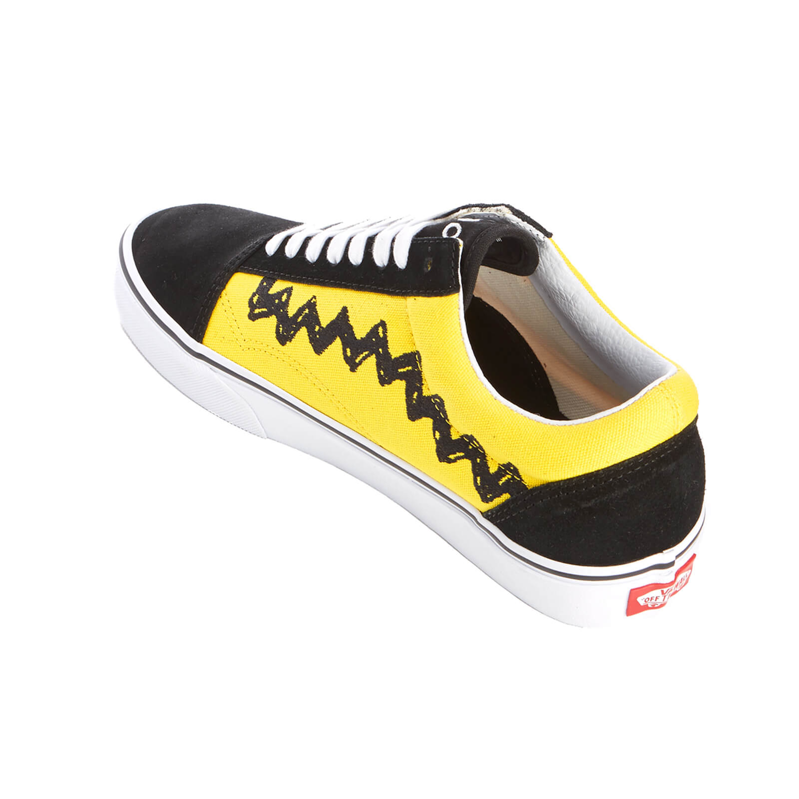 Vans x peanuts old skool charlie brown skate shoe discount
