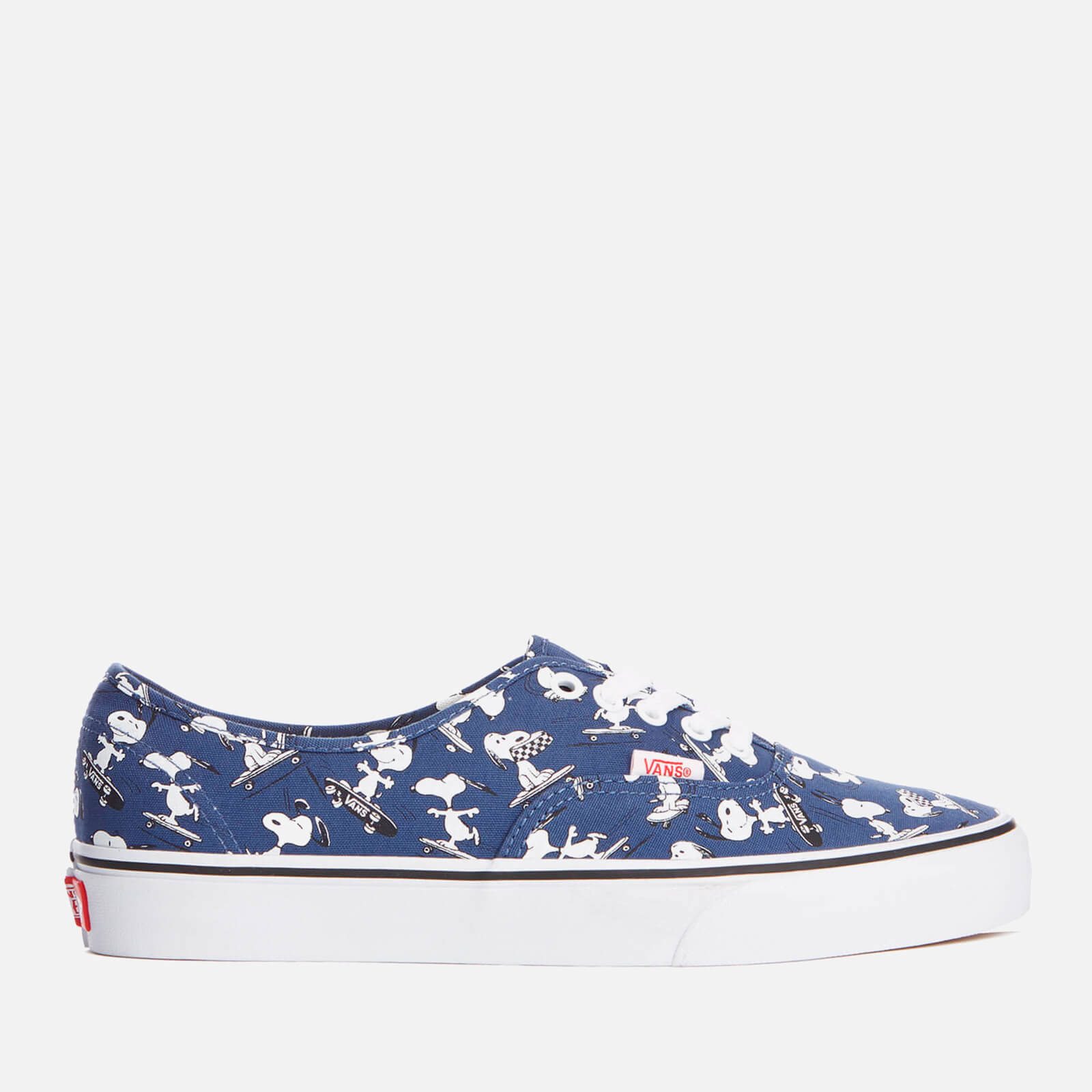 Vans X Peanuts Men s Authentic Trainers Snoopy Skating Allsole
