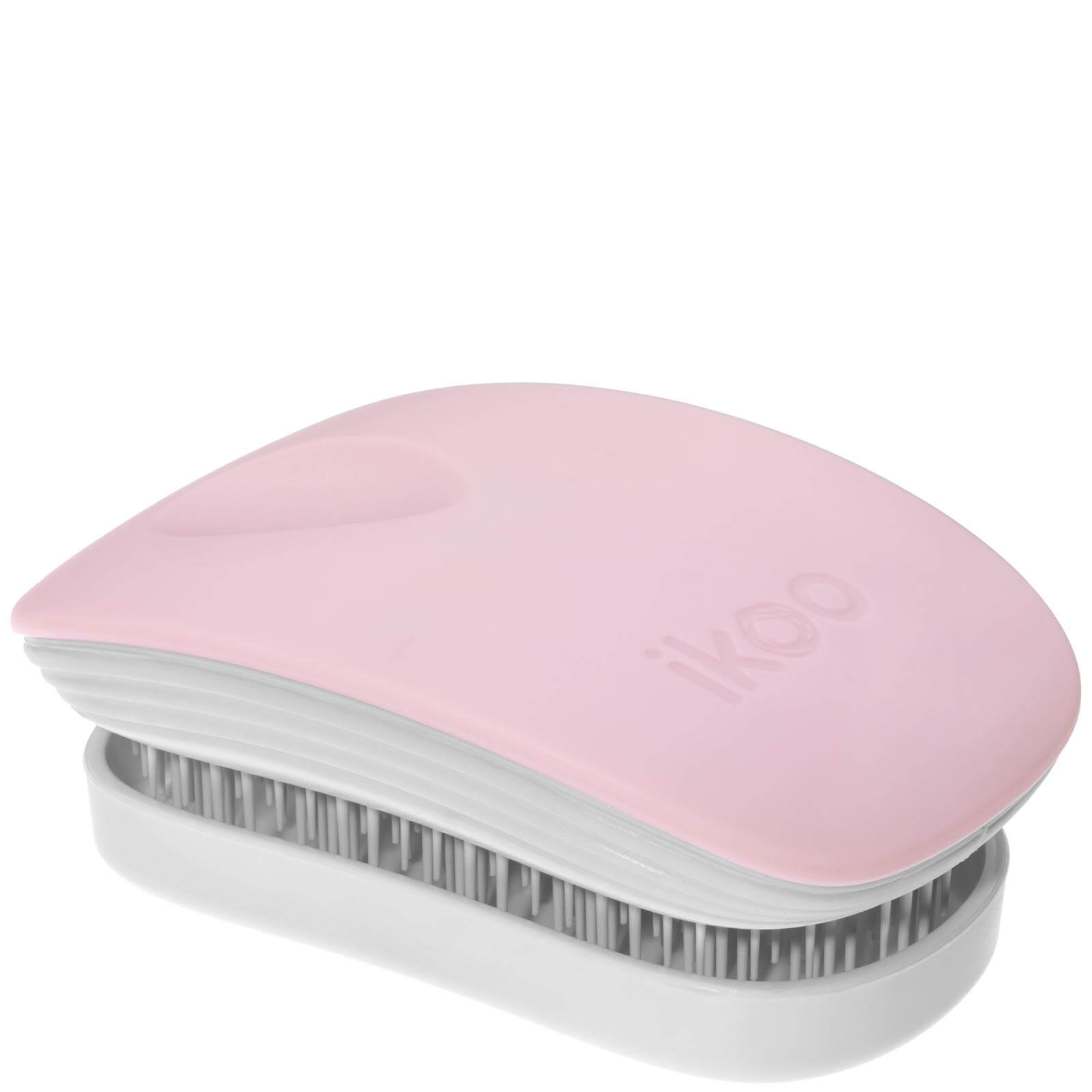 ikoo Pocket Hair Brush - White - Cotton Candy