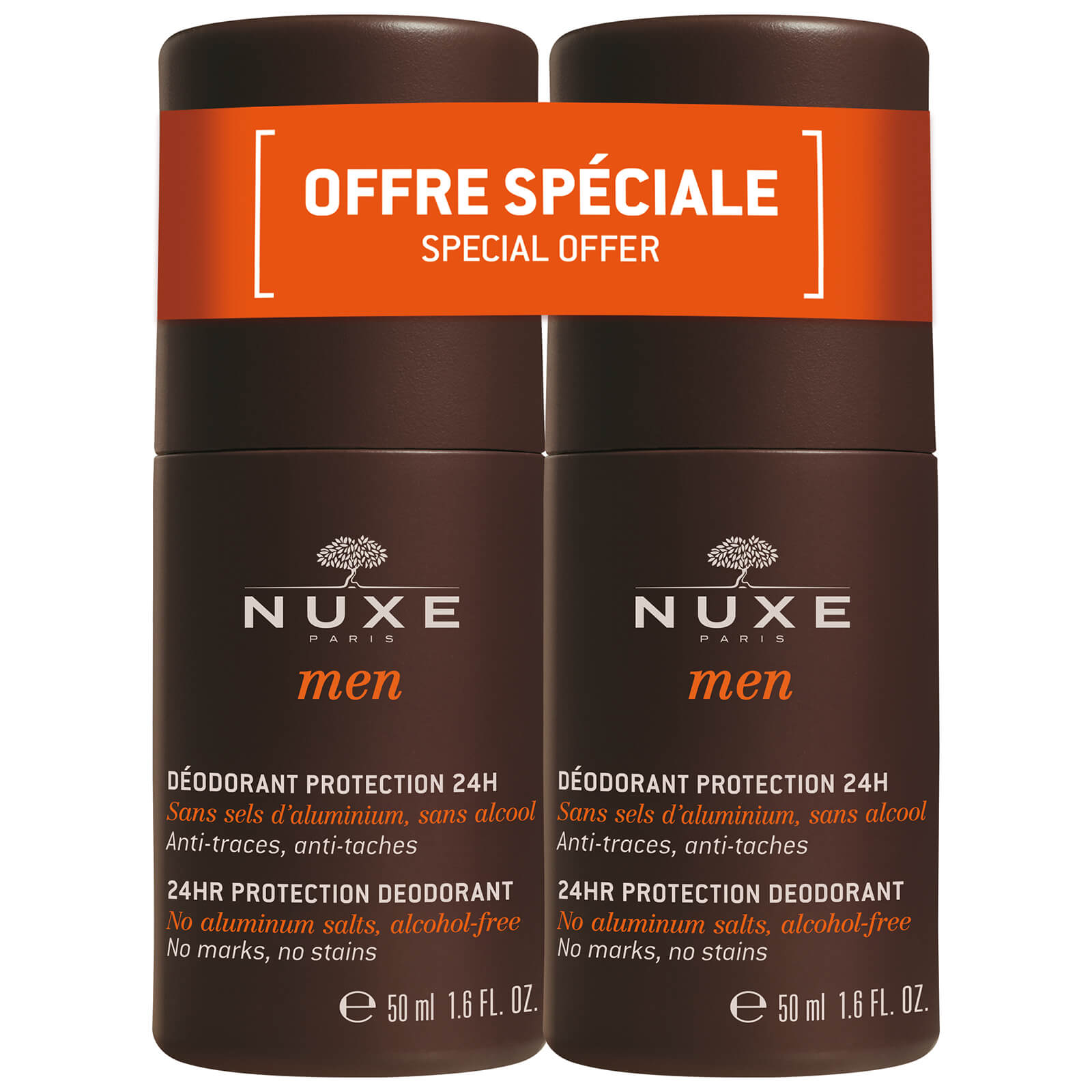 NUXE Duo Deodorant for Men