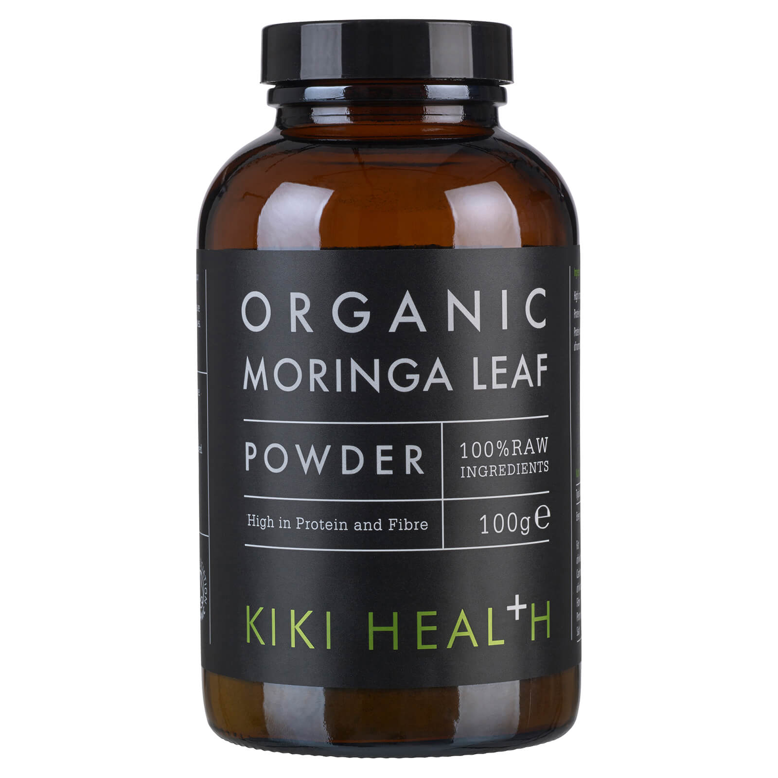 Hoja de Moringa orgánica en polvo de KIKI Health 100 g