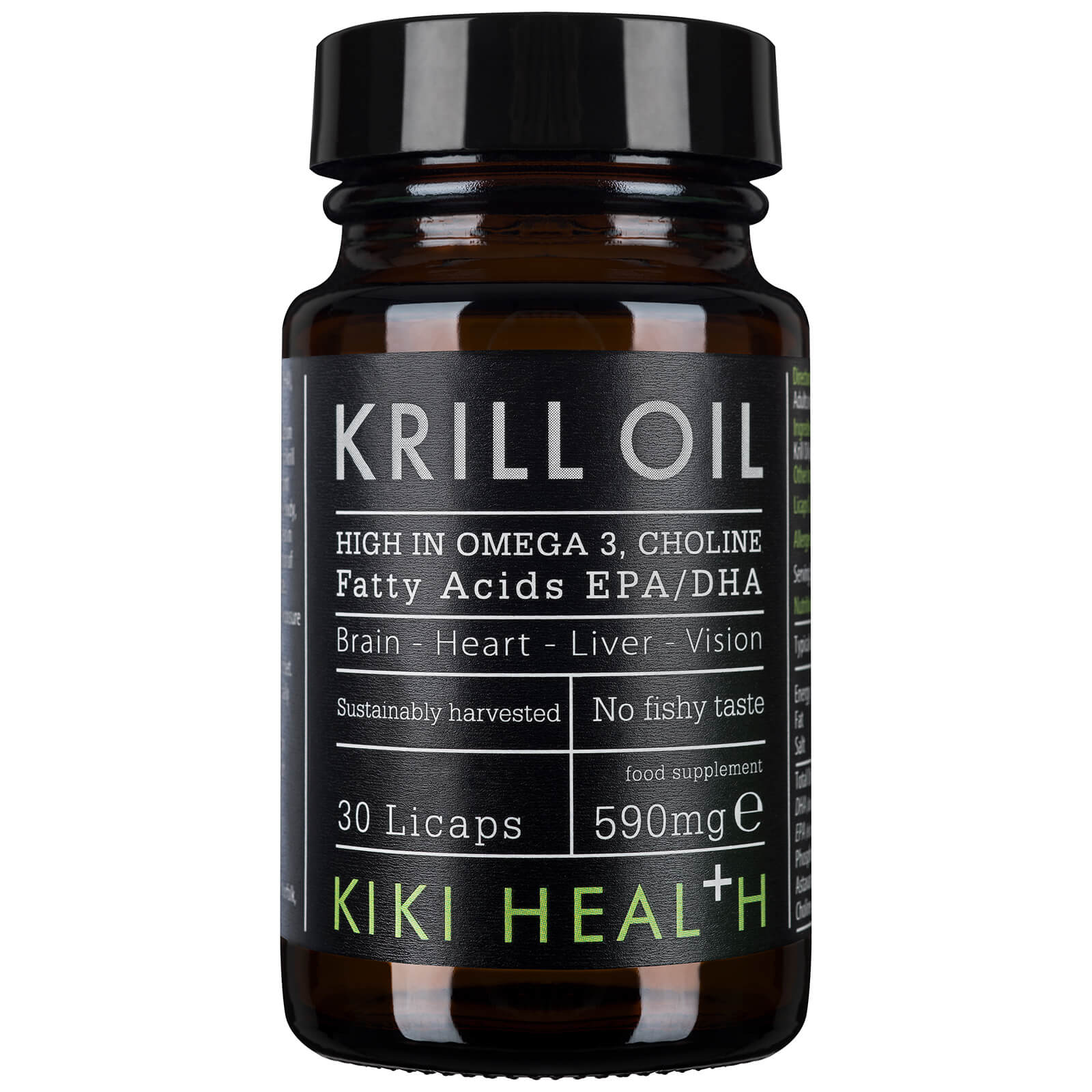 Cápsulas de gel de aceite de krill de KIKI Health (30 cápsulas)