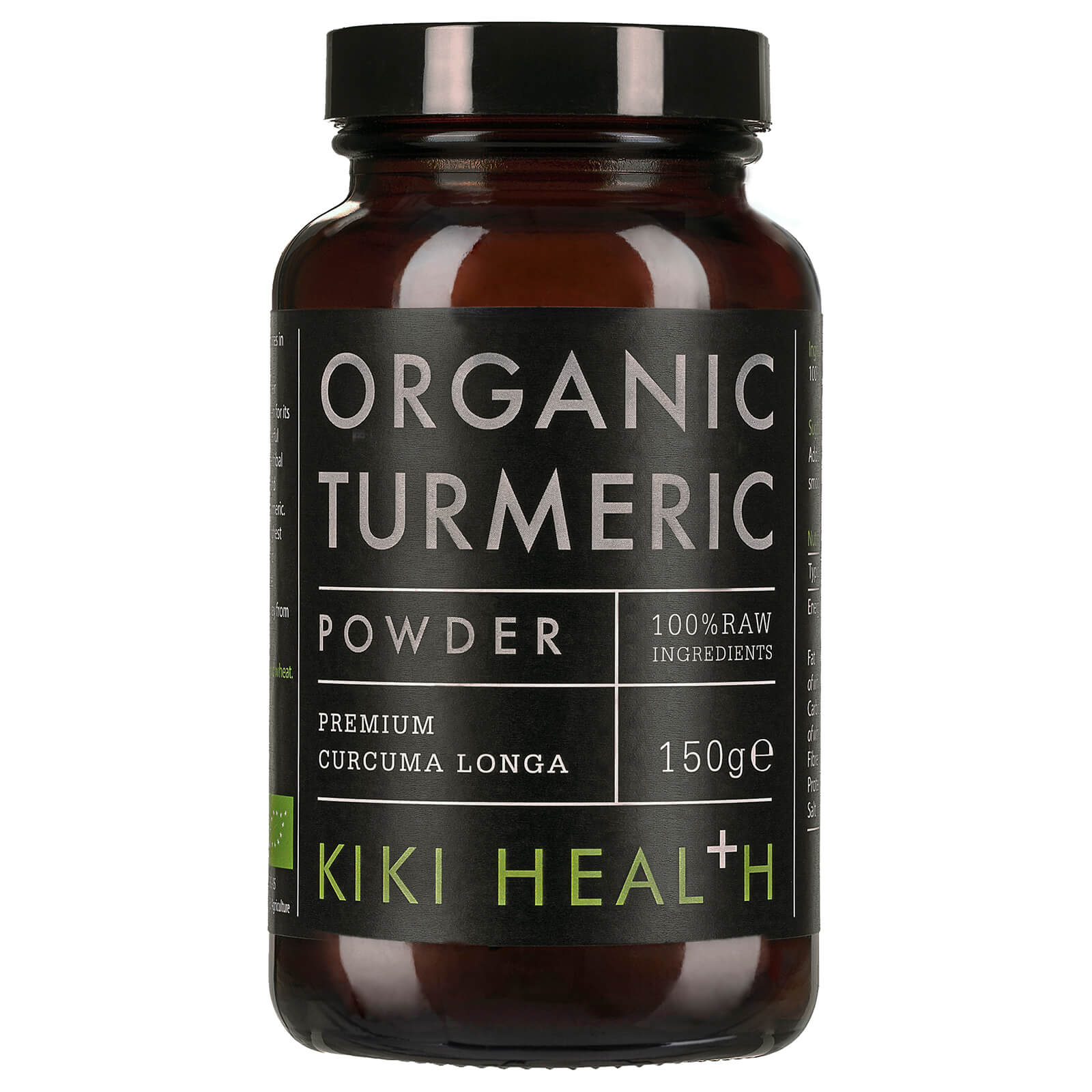 Cúrcuma orgánica en polvo de KIKI Health 150 g