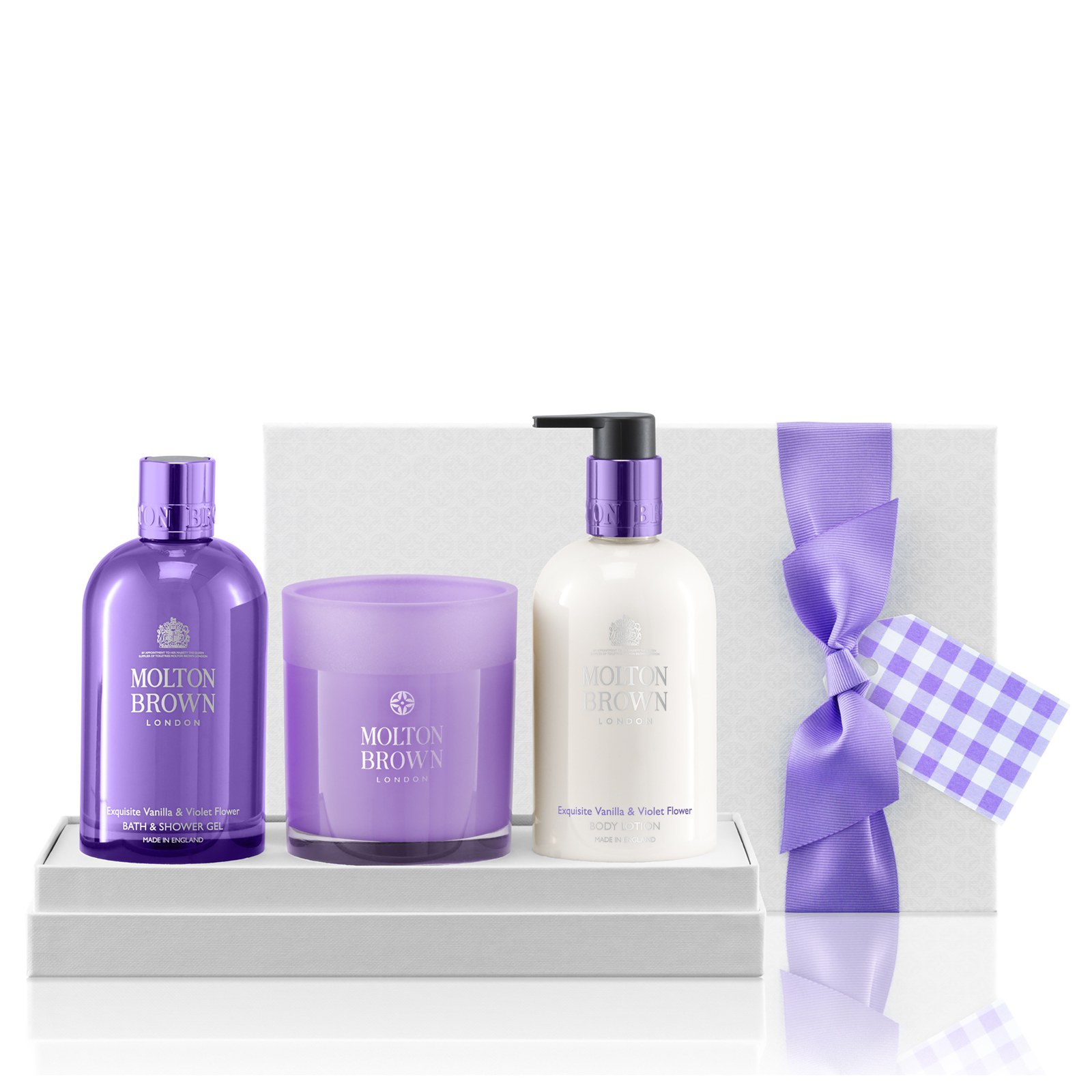 Molton Brown Exquisite Vanilla & Violet Flower Body & Home Gift Set
