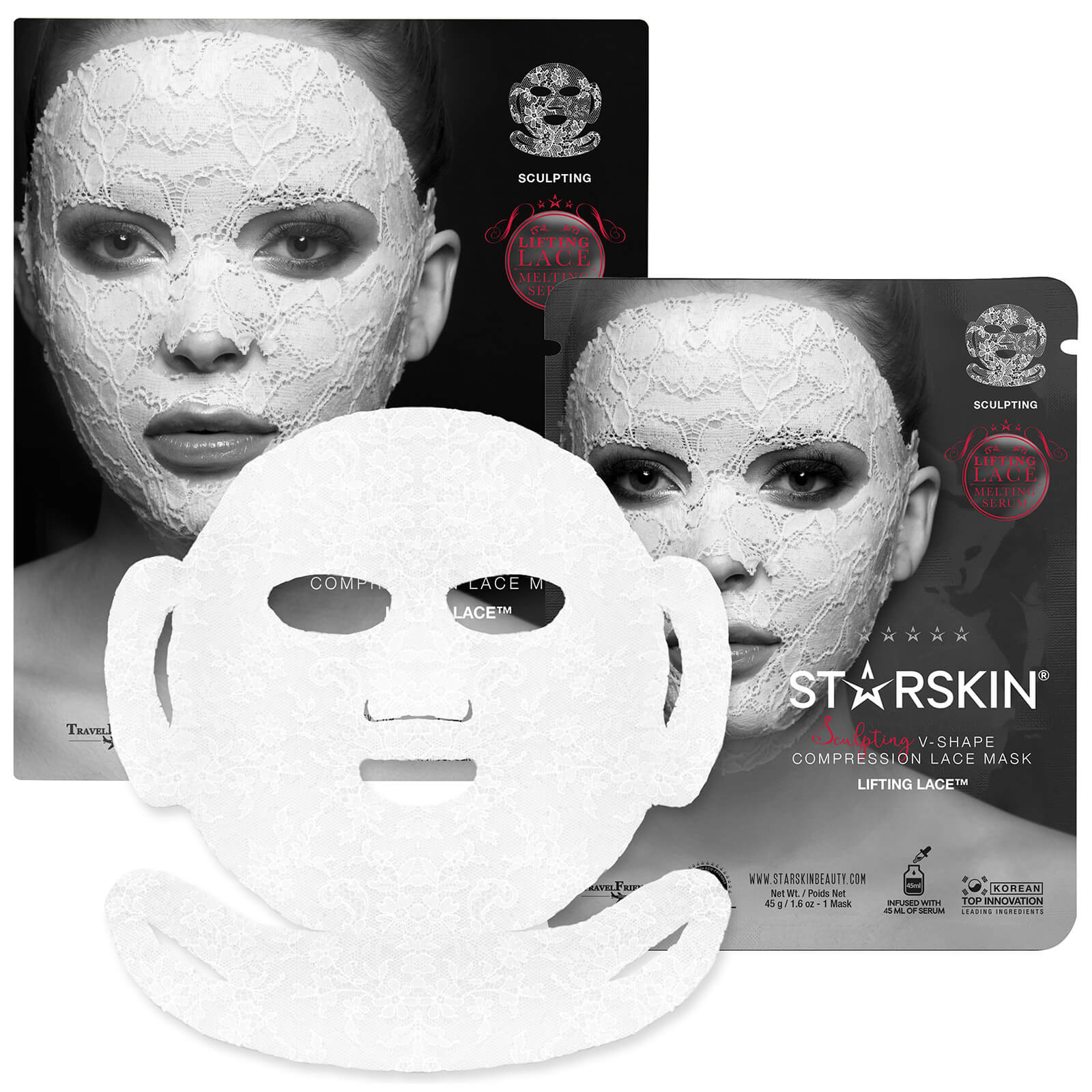 Mascarilla facial moldeadora Lifting Lace™ de STARSKIN