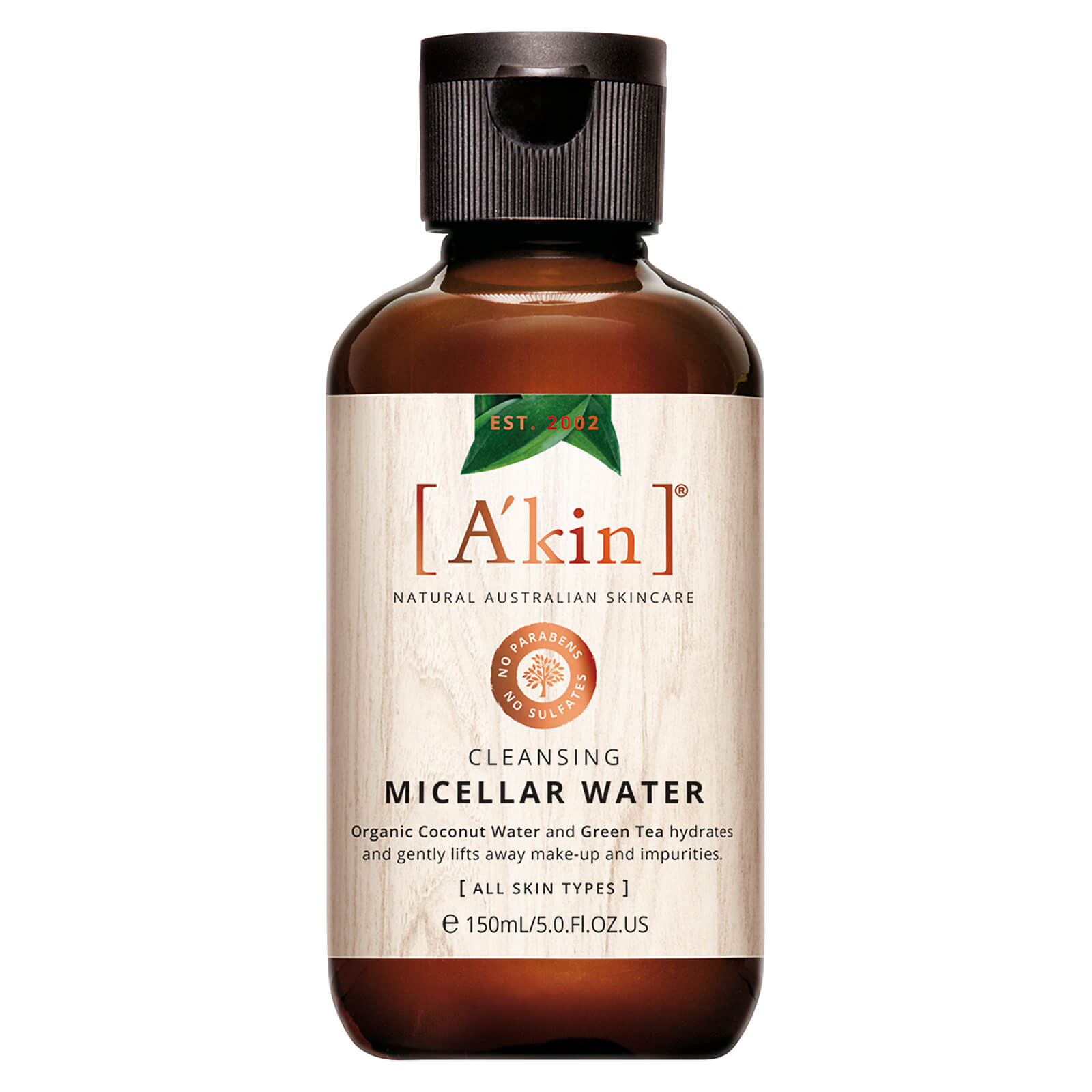 Agua micelar limpiadora de A'kin 150 ml