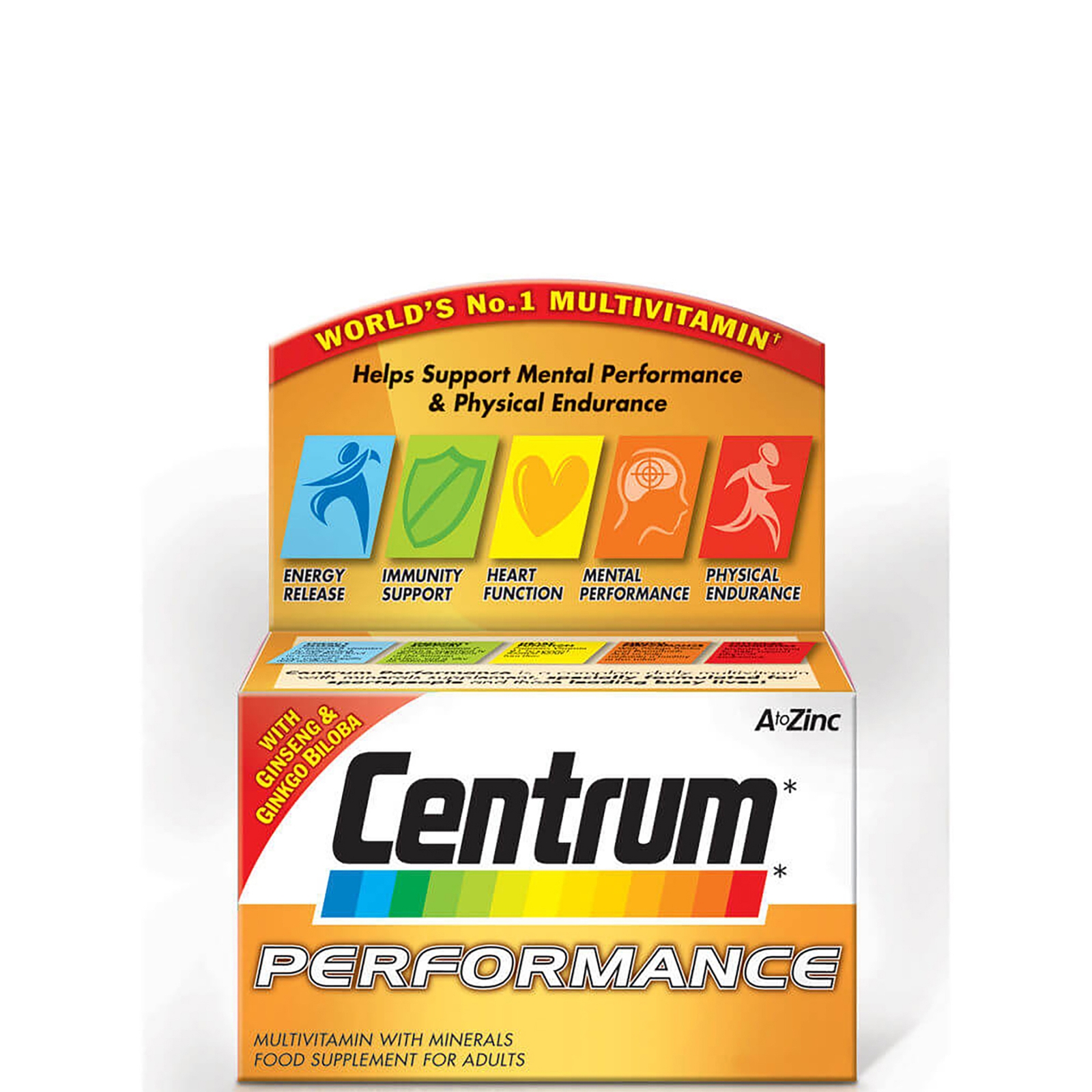 Comprimidos multivitamínicos Performance de Centrum - (60 comprimidos)
