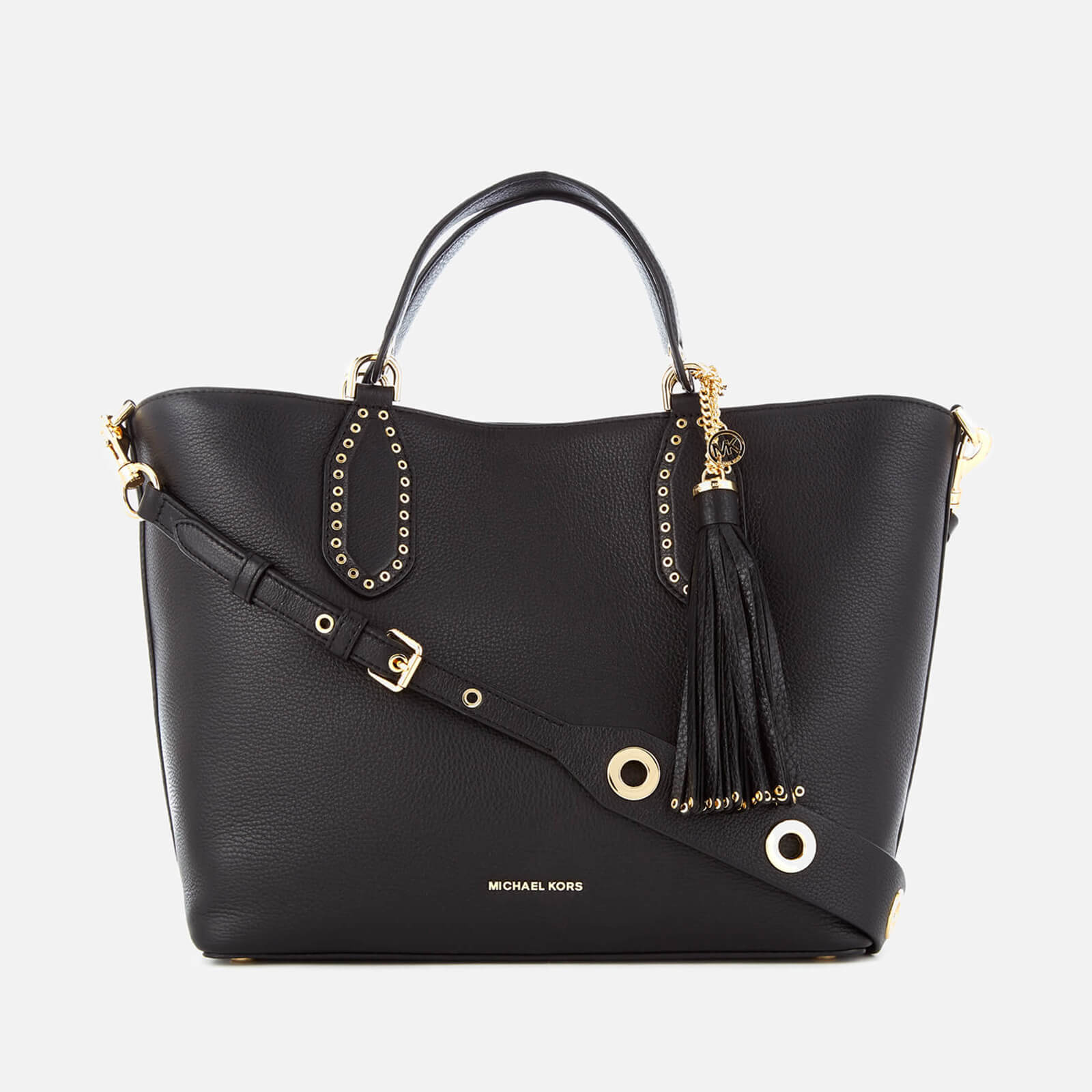 MICHAEL MICHAEL KORS Women s Brooklyn Large Grab Bag Black Coggles