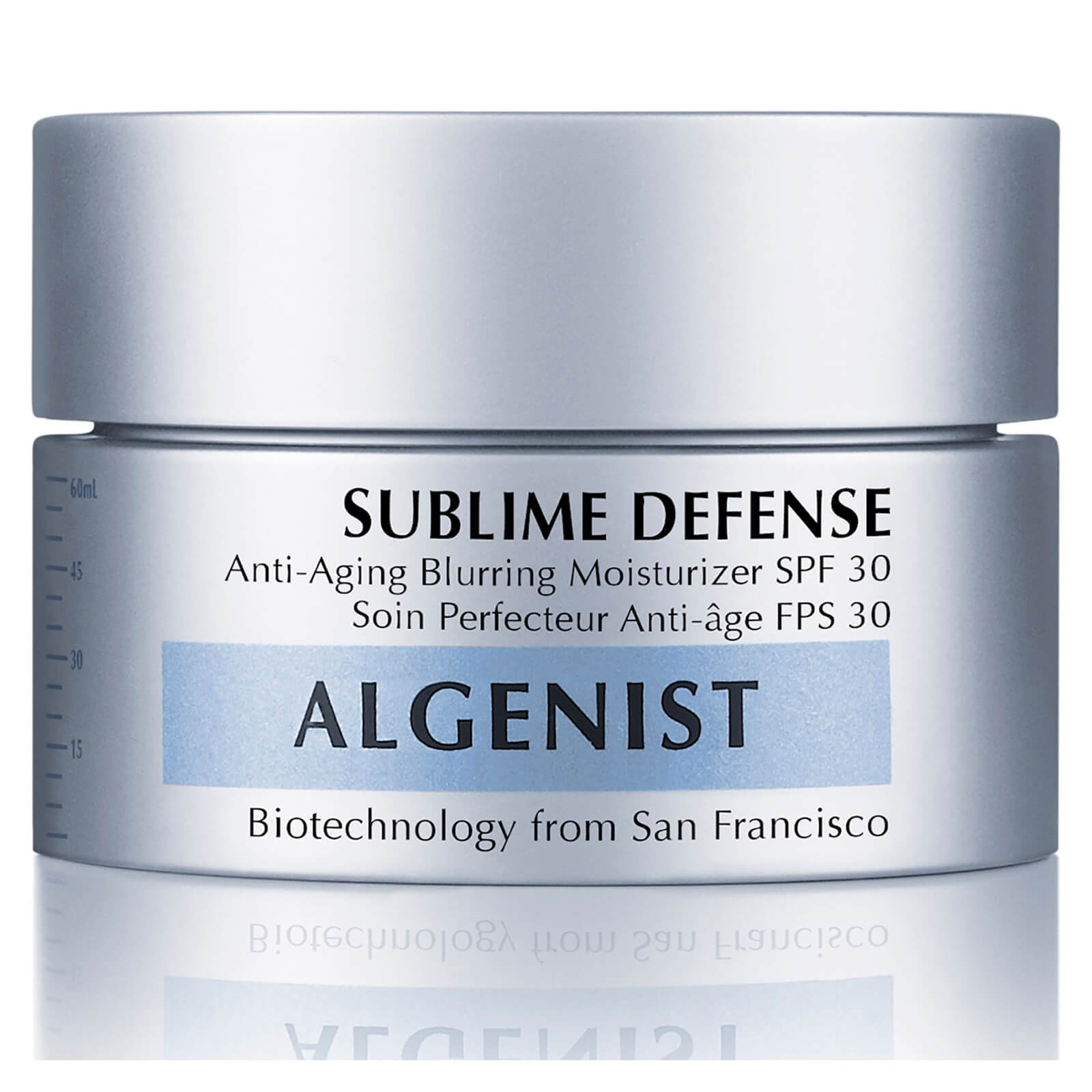 Crema hidratante con SPF30 Sublime Defense de Algenist 60 ml