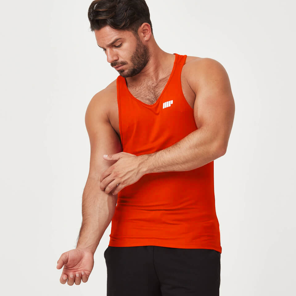 Canotta Sportiva MP Da Uomo - Rosso Cremisi | IT - Foto 2