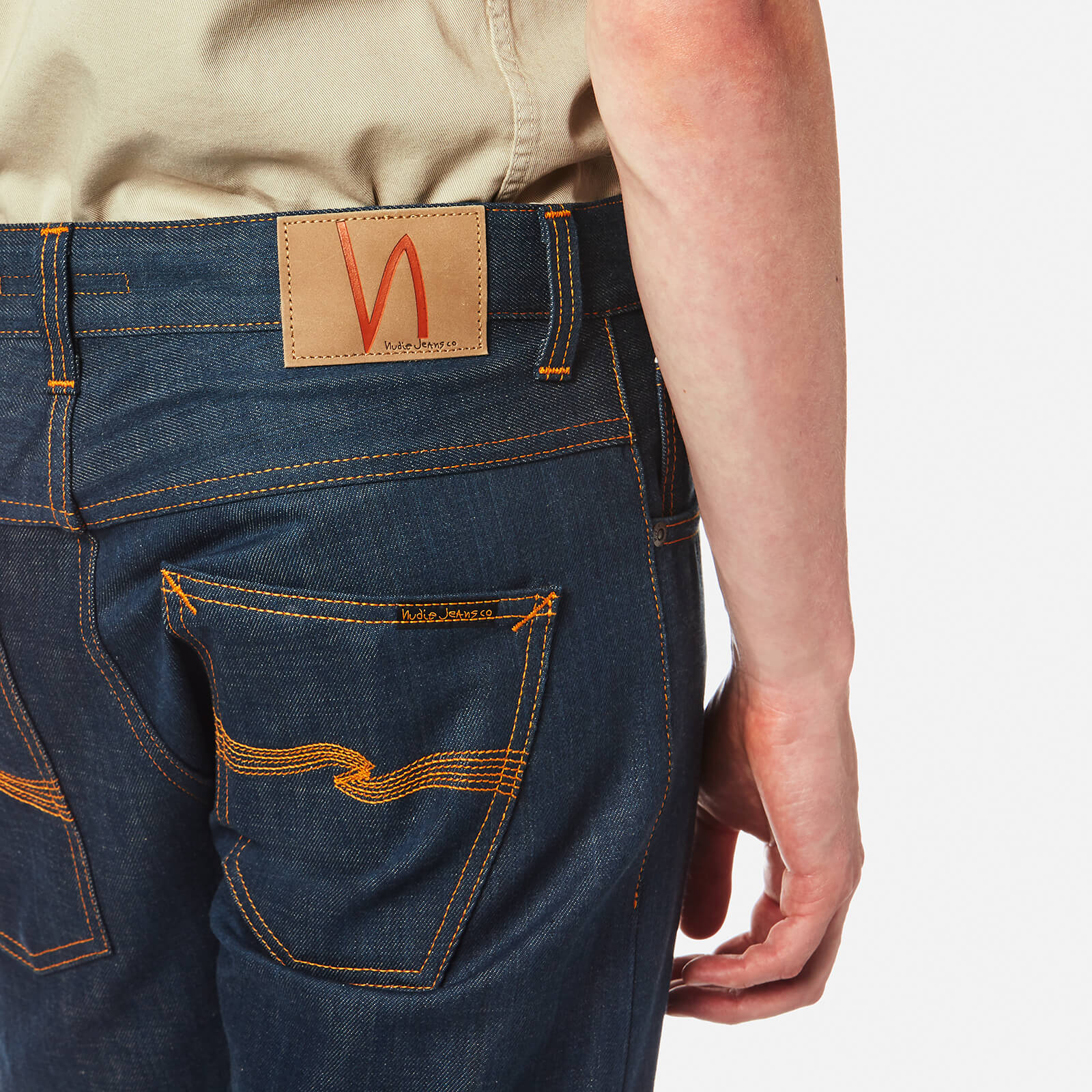 Nudie Jeans Men's Grim Tim Jeans - Dry Shiga Selvage | Coggles