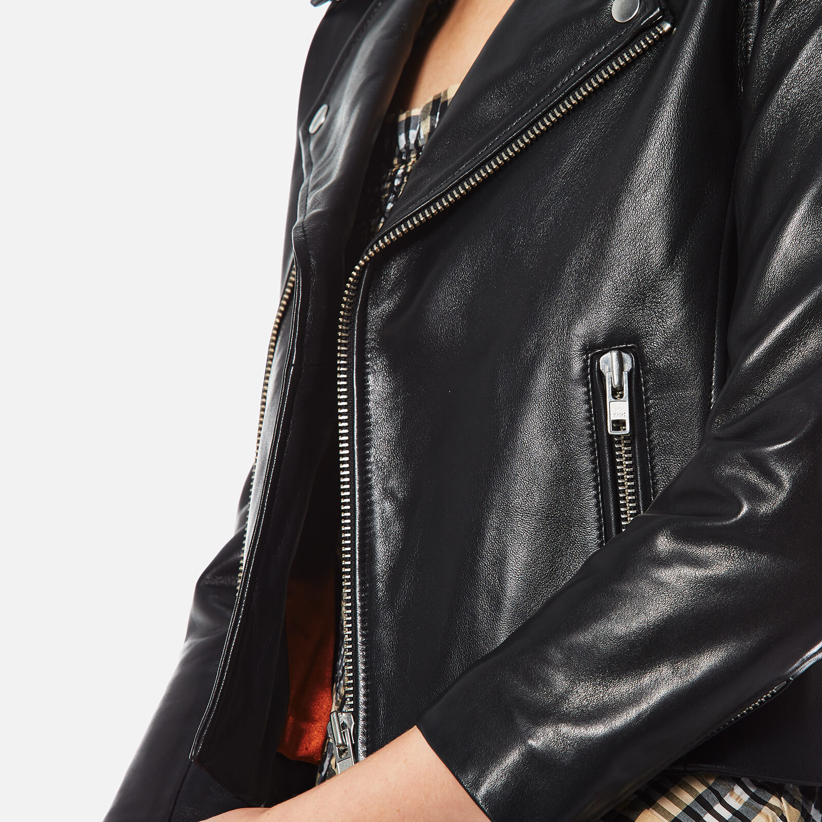 Ganni passion biker jacket hotsell