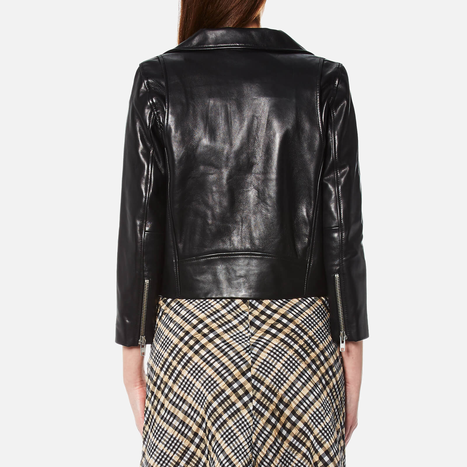 Ganni passion biker jacket top