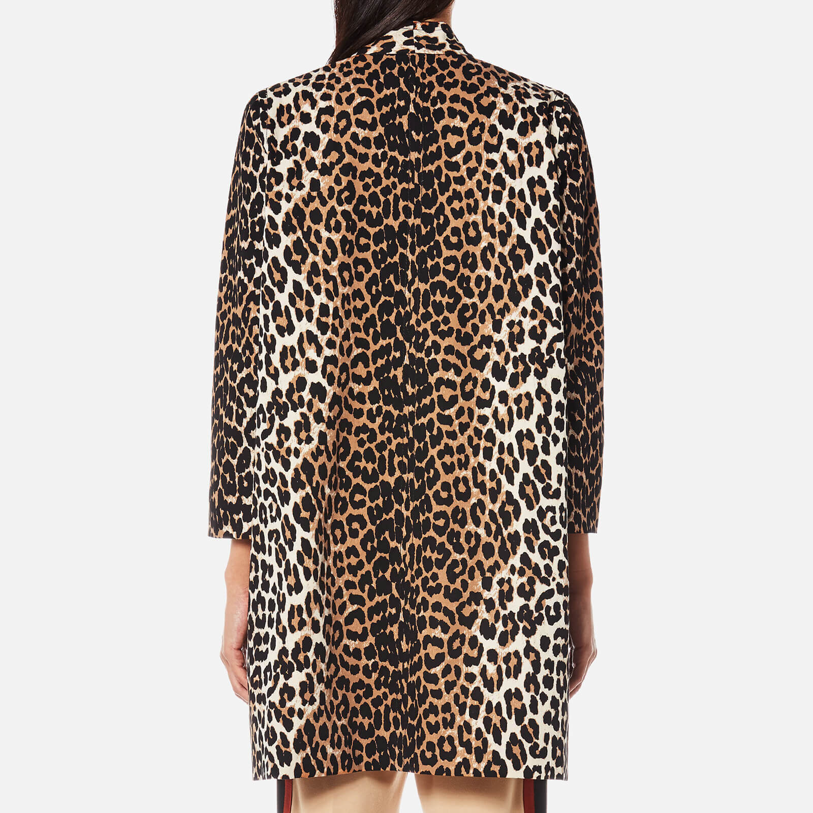Ganni fabre cotton jacket outlet