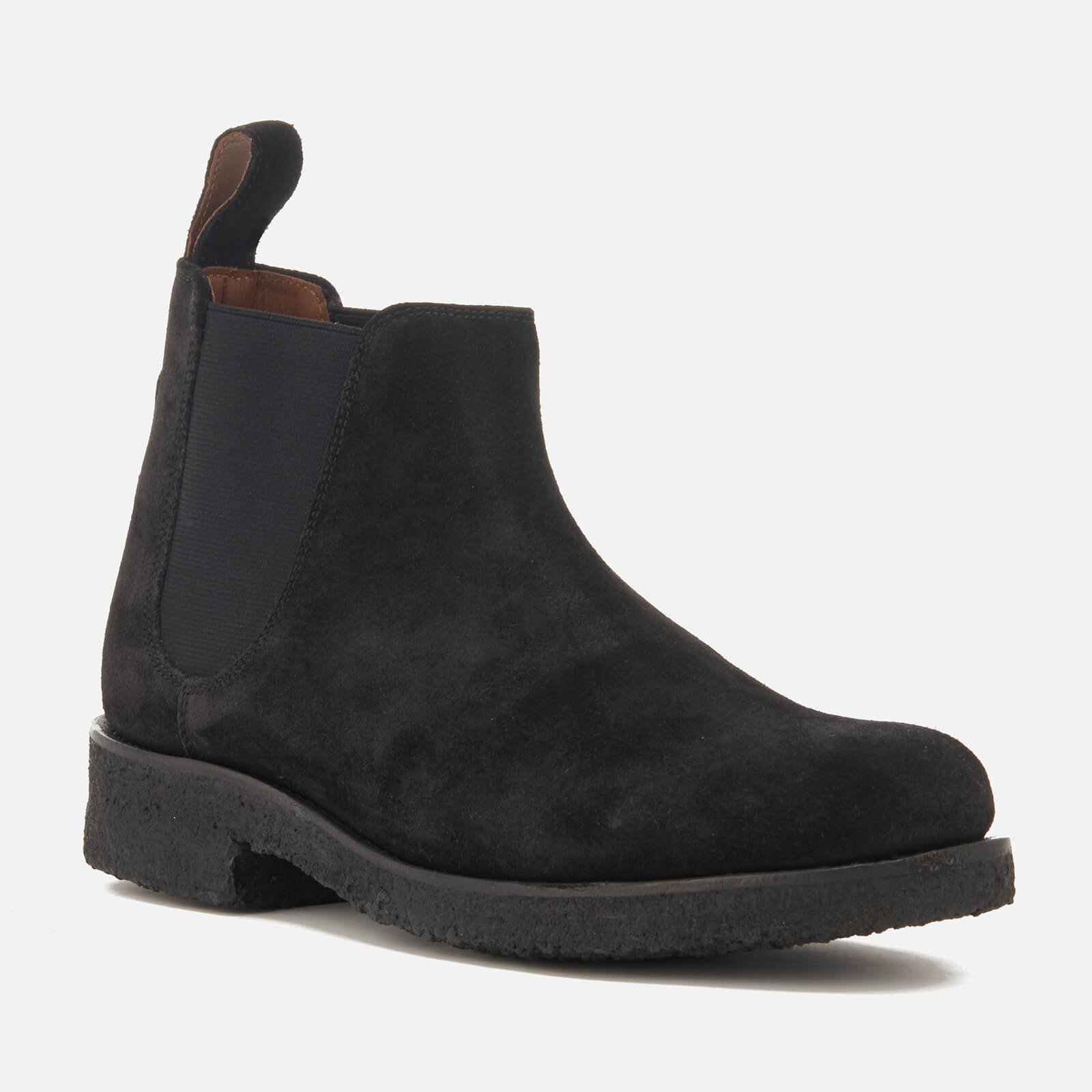 Grenson Men s Hayden Suede Chelsea Boots Black