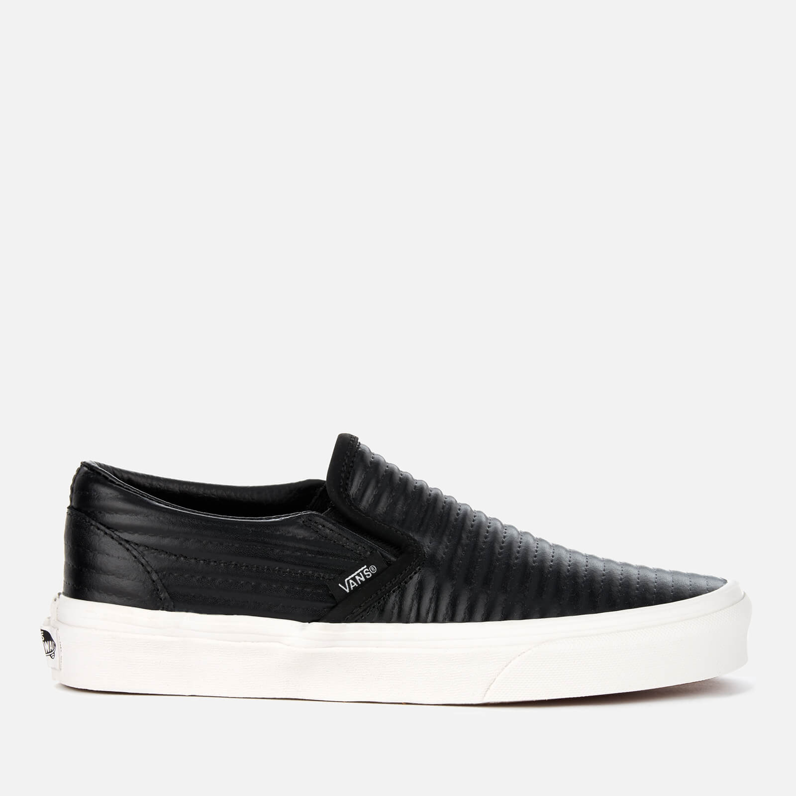 Vans moto leather slip on hotsell