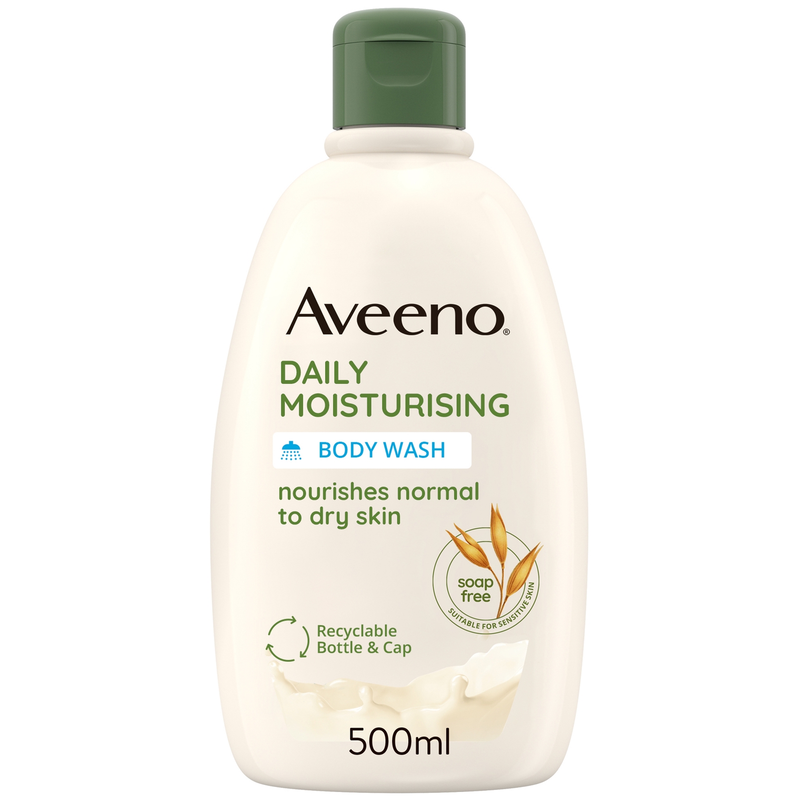 Gel de baño para pieles sensibles y secas de Aveeno 500 ml